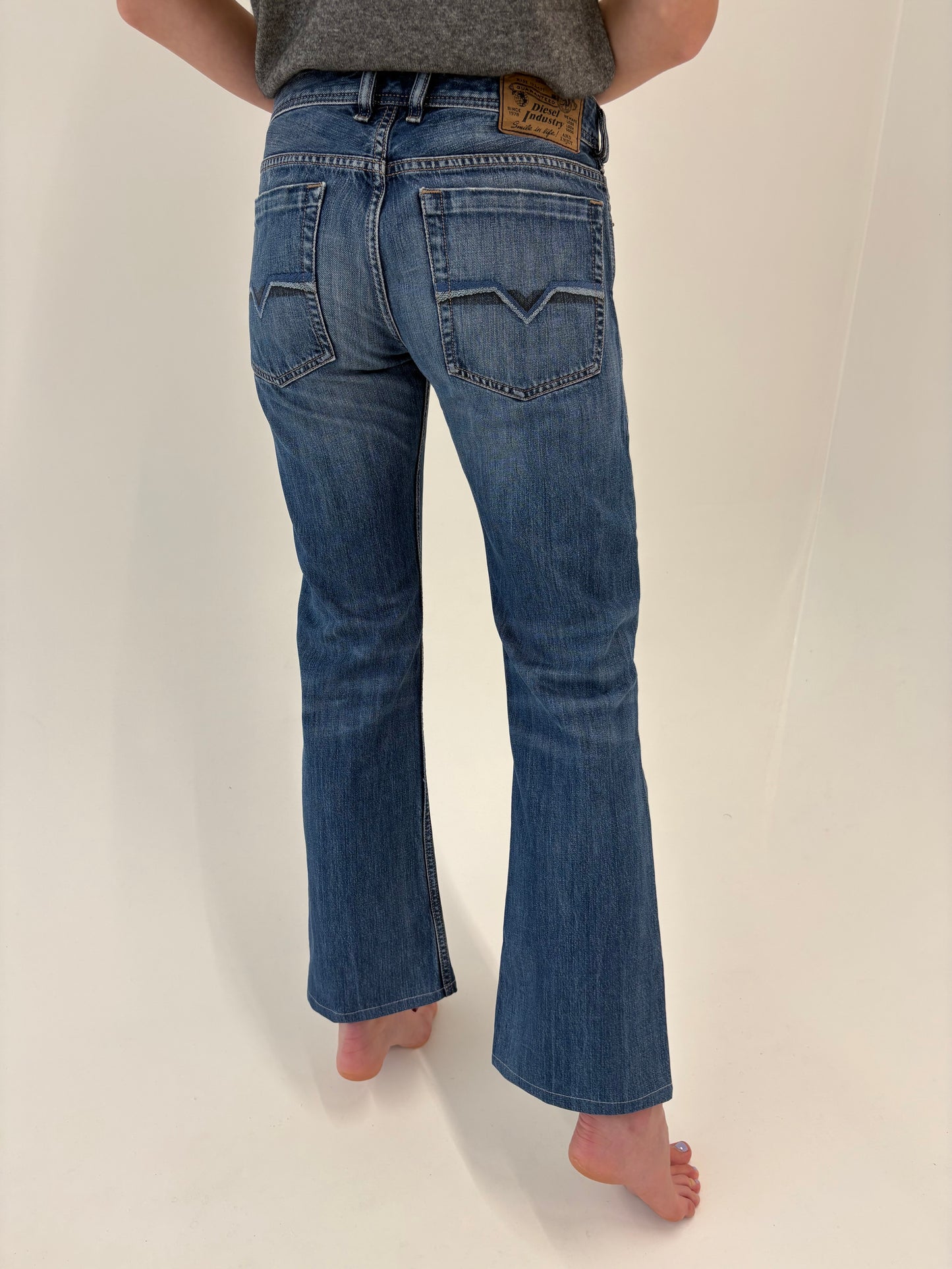 Jeans luxury Diesel evazat clasic wash