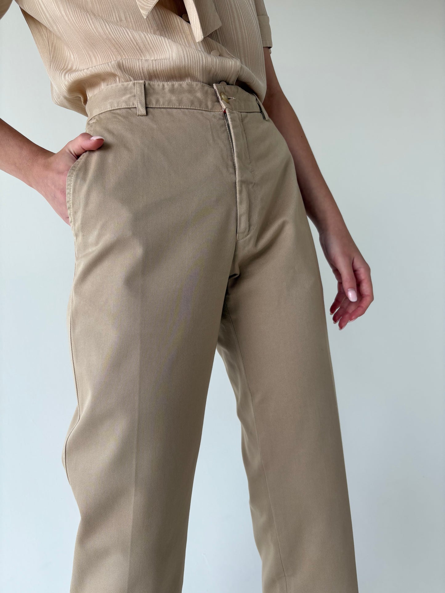 Pantaloni luxury Etro chino camel