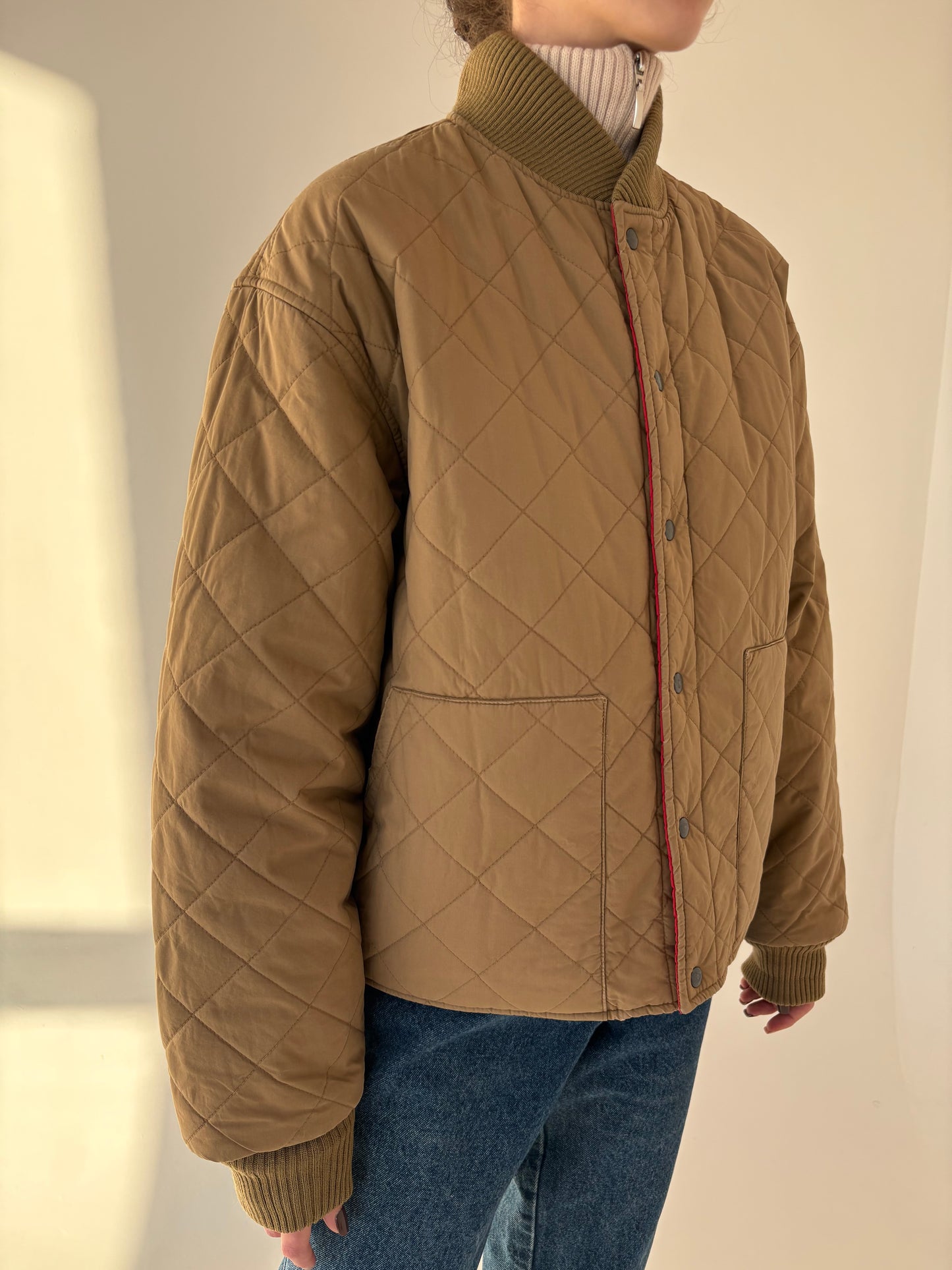 Geacă matlasata Ralph Lauren camel