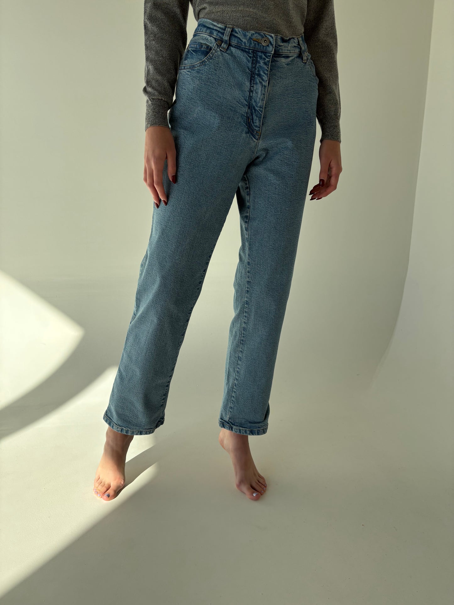 Jeans vintage tall premium modelatori clasic wash