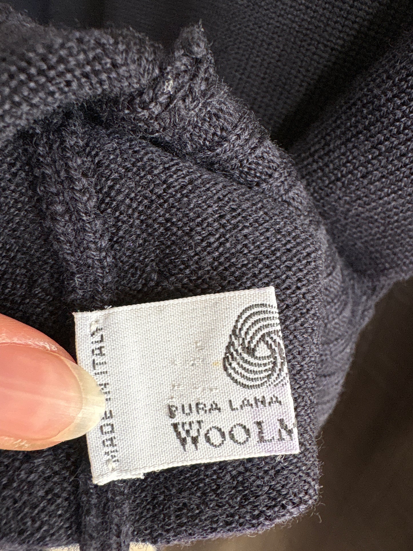 Maleta high end din lana merino plină extrafina de gramaj mare