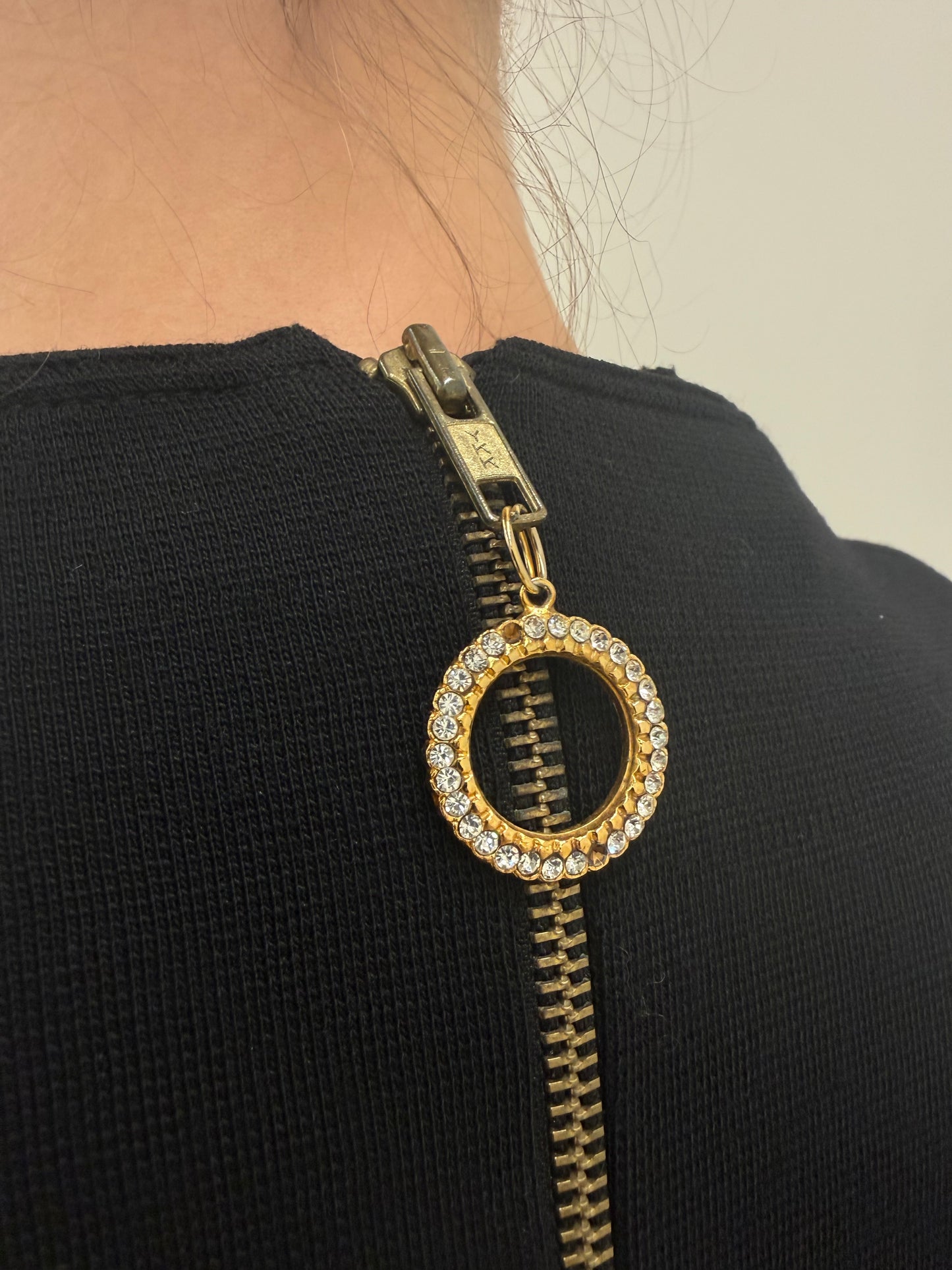 LBD Rocco Barocco old vintage anii 80 din jerse extrafin de lan subțire