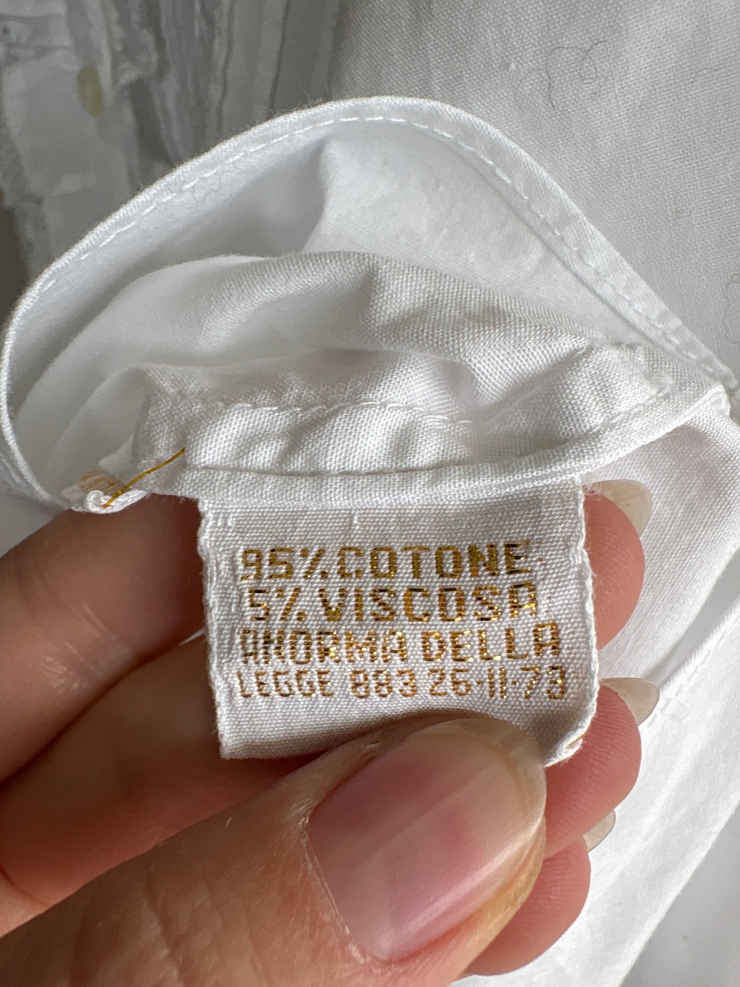 Cămașa vintage în croi super elaborat din poplin gros