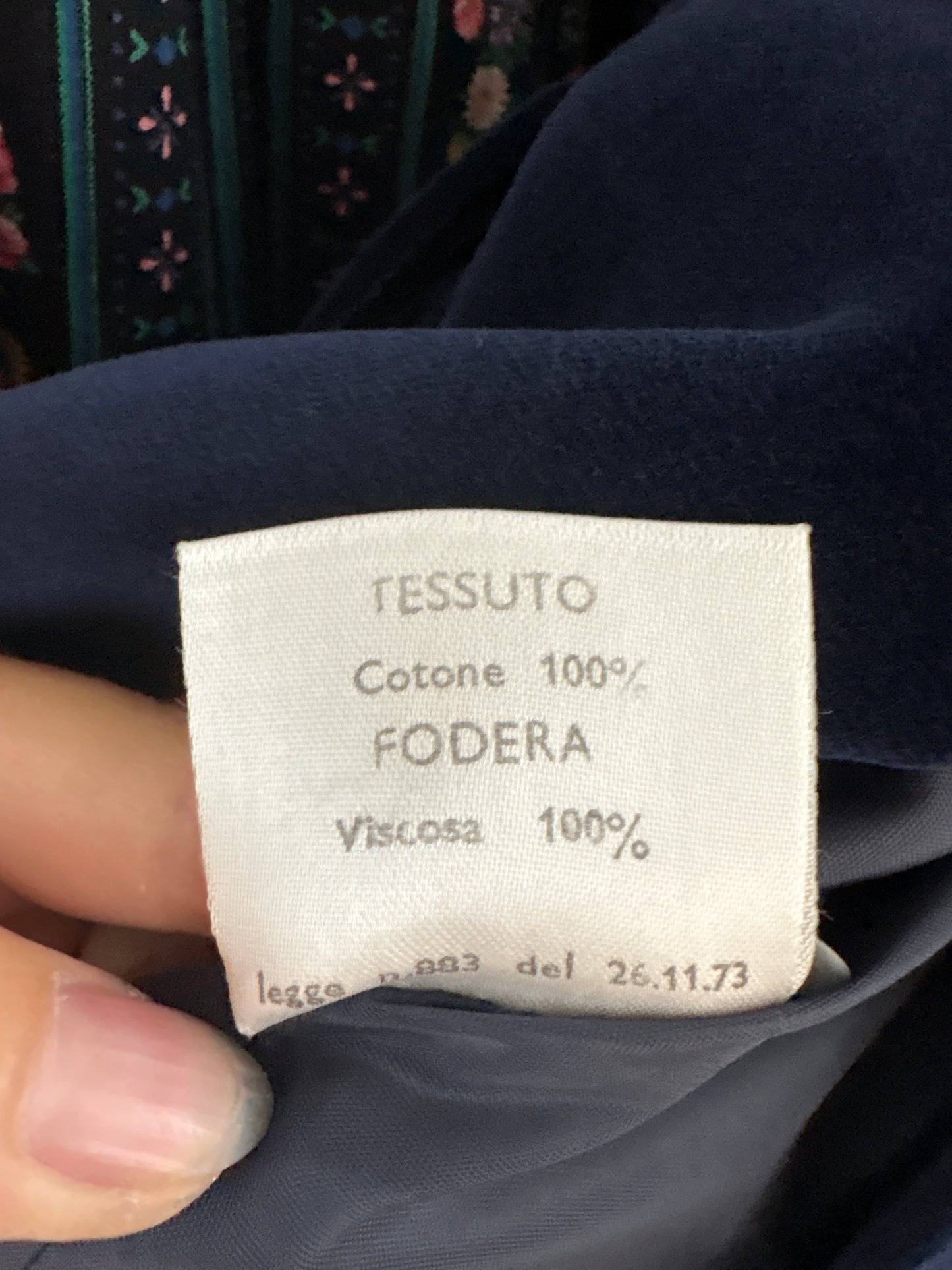 Sacou vintage din catifea albastru cerneală cu revere late și croi cambrat
