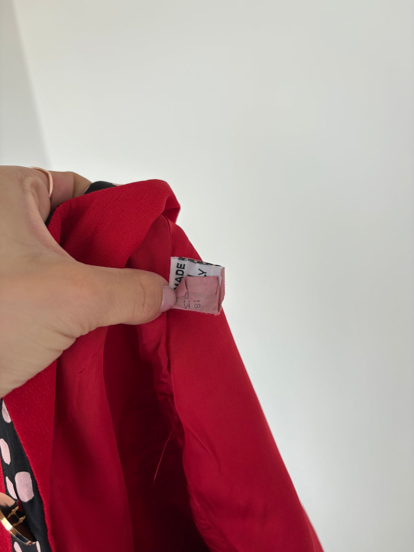 Sacou vintage Moschino in croi specific brandului