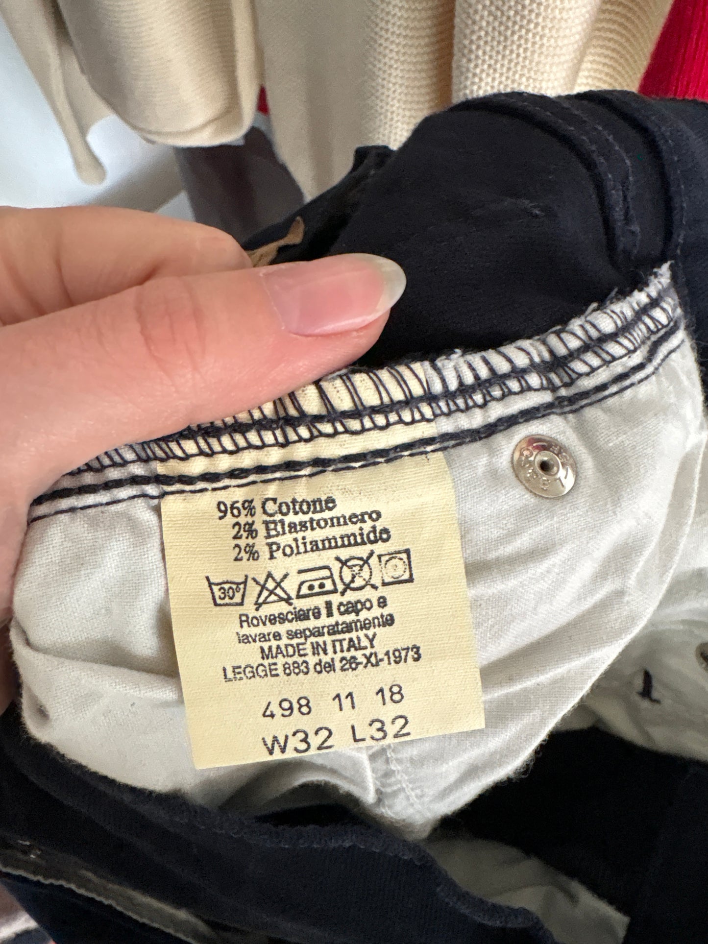 Jeans vintage Levi’s 438 ultra modelatori din jeans foarte fin