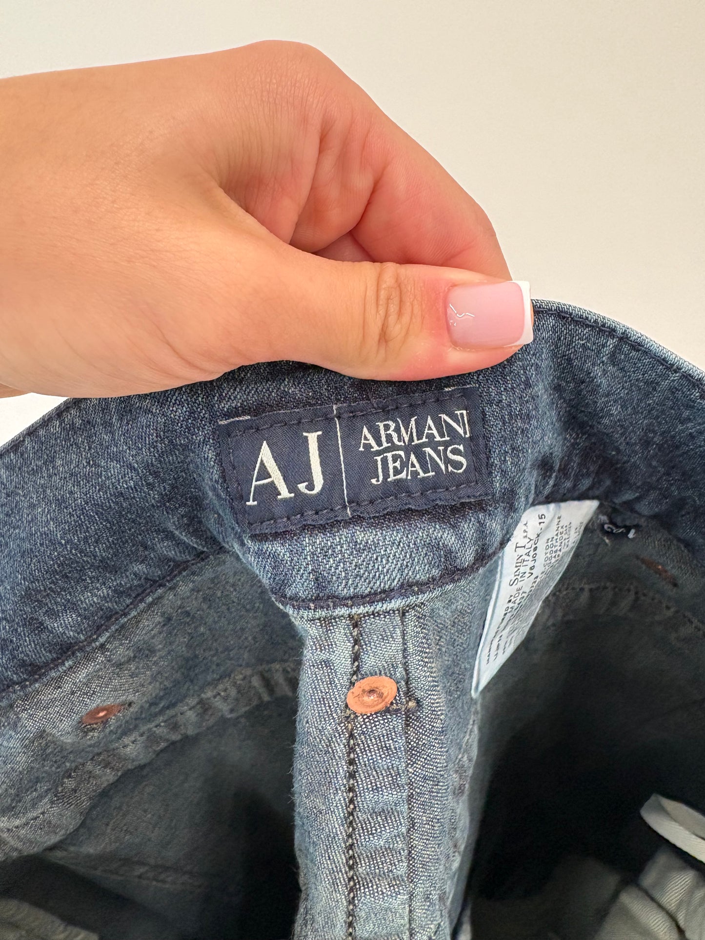 Jeans vintage Armani straight leg