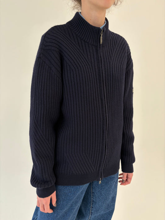 Jacheta tip Maleta sport italiană din lana merino extrafina de gramaj super mare