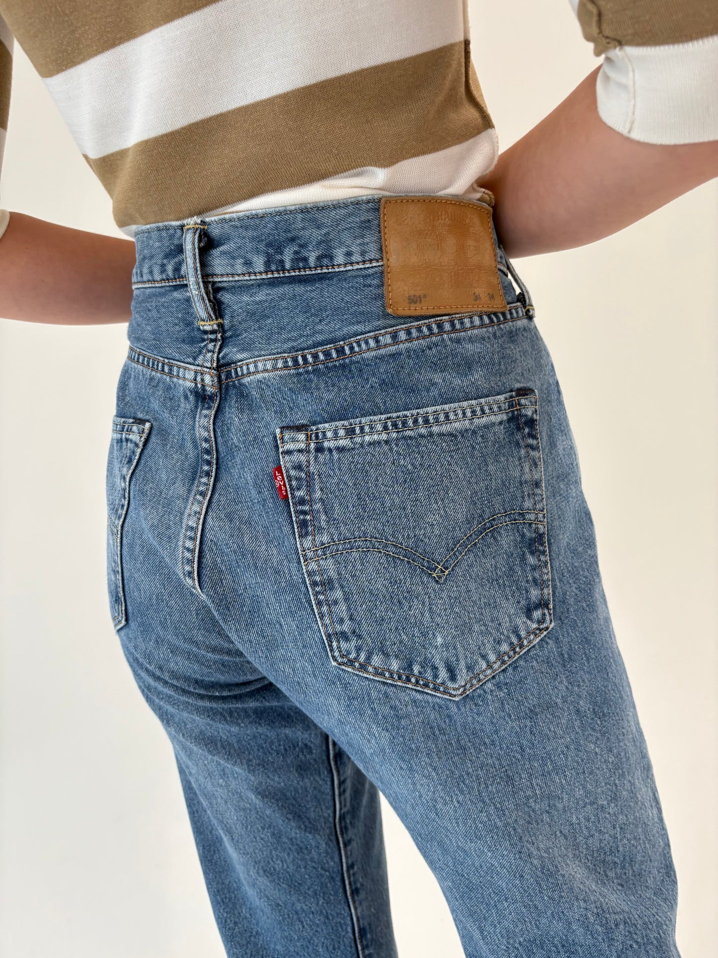 Jeans Levi’s tall 501 classic wash