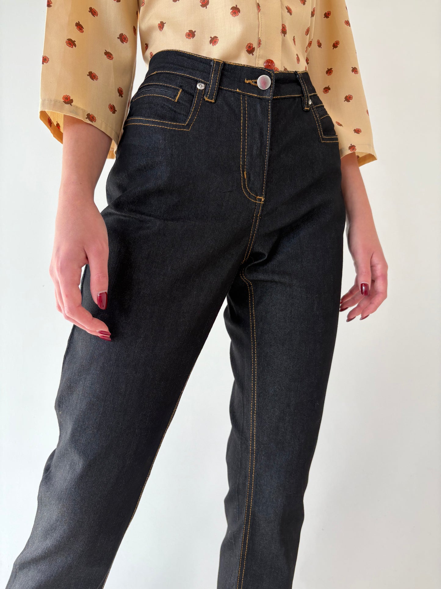 Jeans dark wash tall ultra confort modelatori