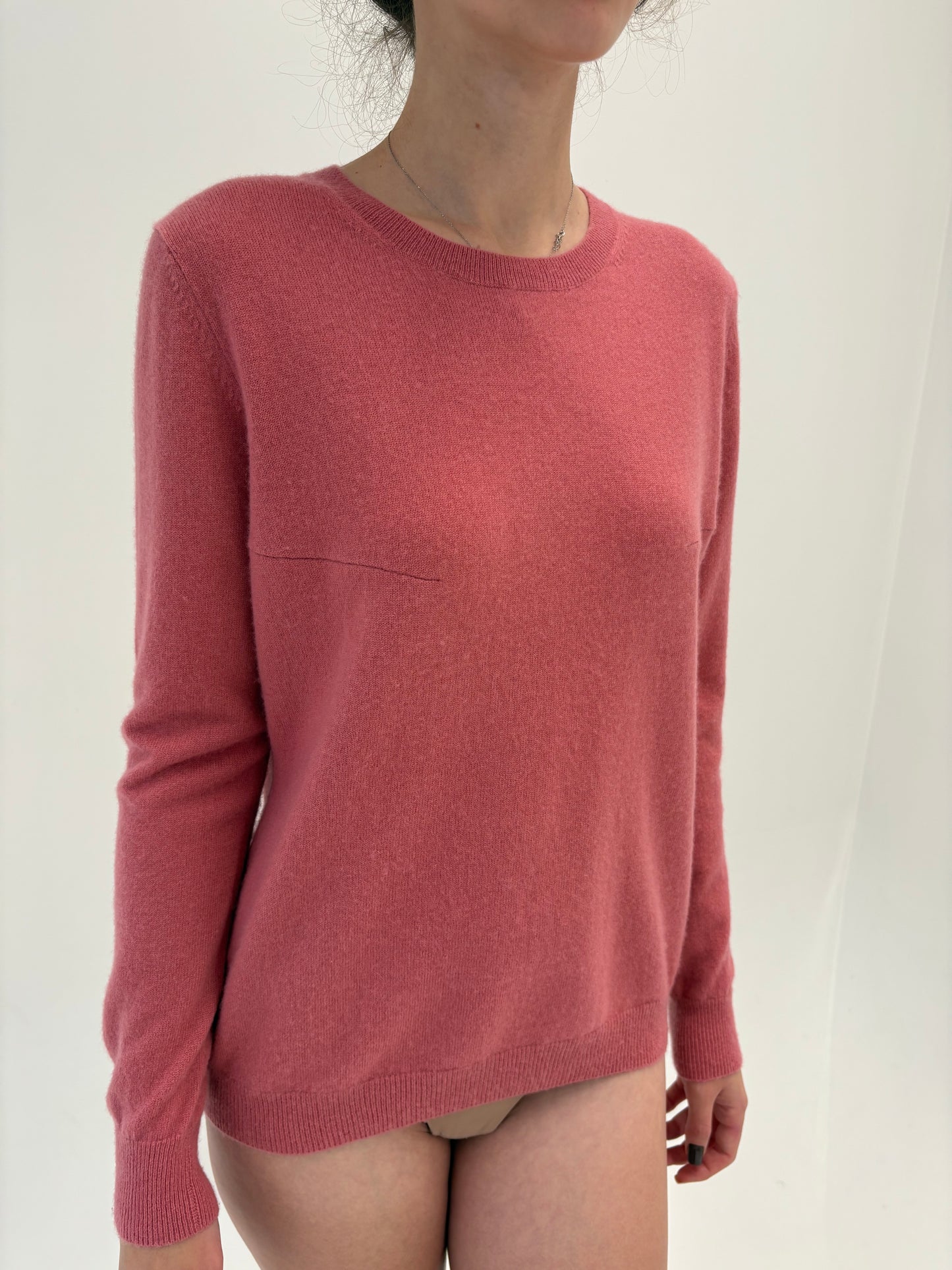 Pulover de cașmir multiply rose pink