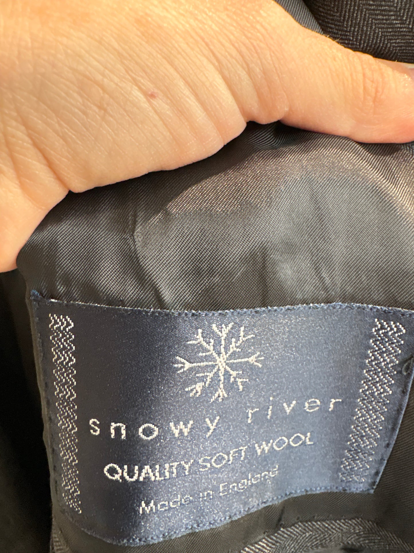 Sacou charcoal gray din lana englezească extrafina in croi actual