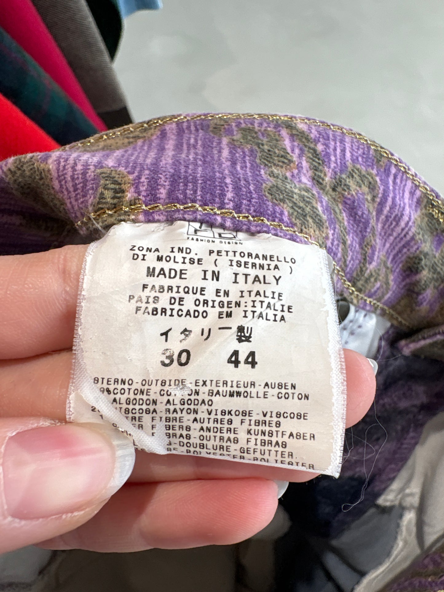 Jeans vintage Y2K Cavalli spectaculosi tall