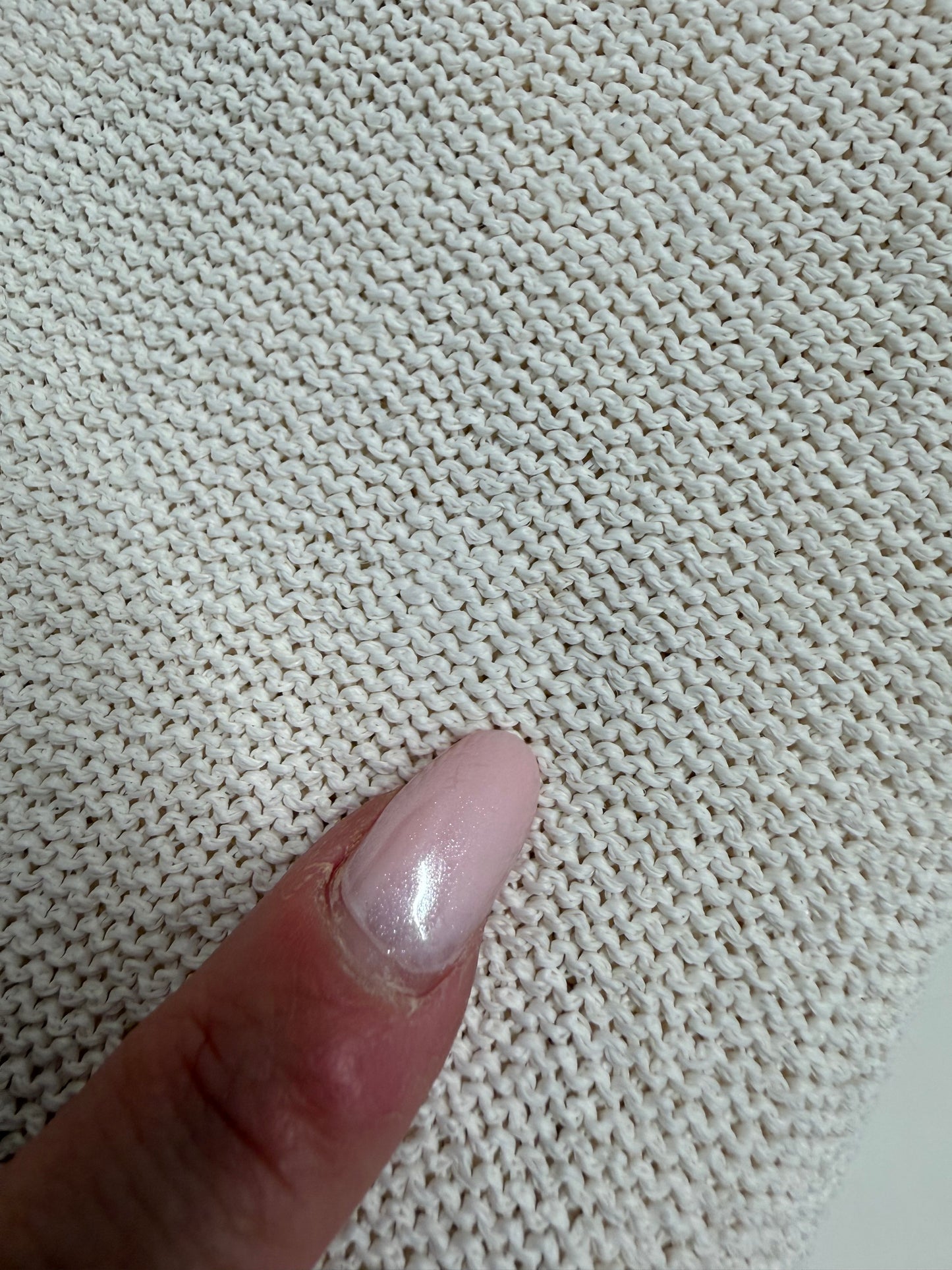 Fustă premium italiana maxi din jerse de vară butter white