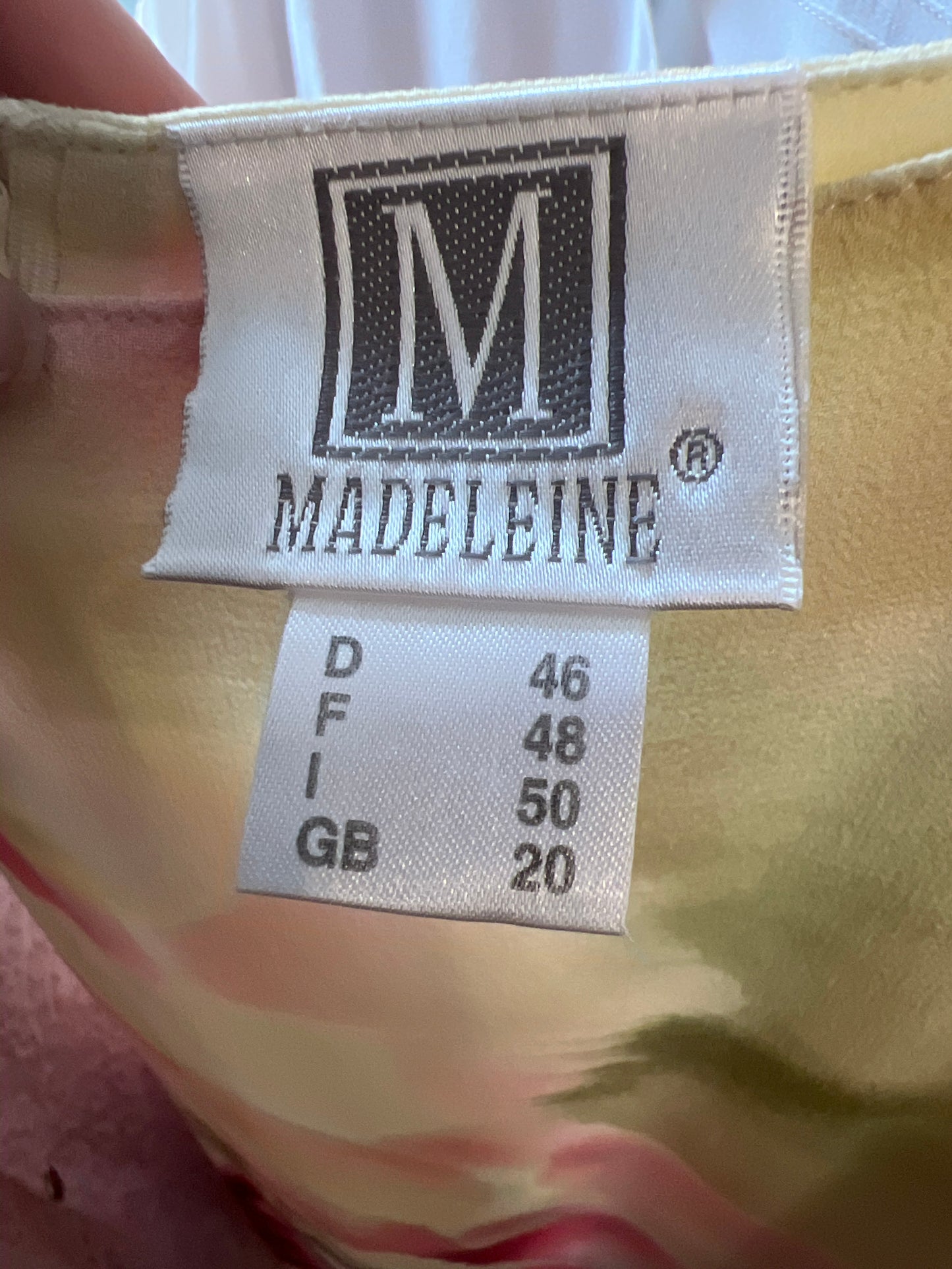 Rochie Madeleine din 2 rânduri de Georgette de mătase naturală