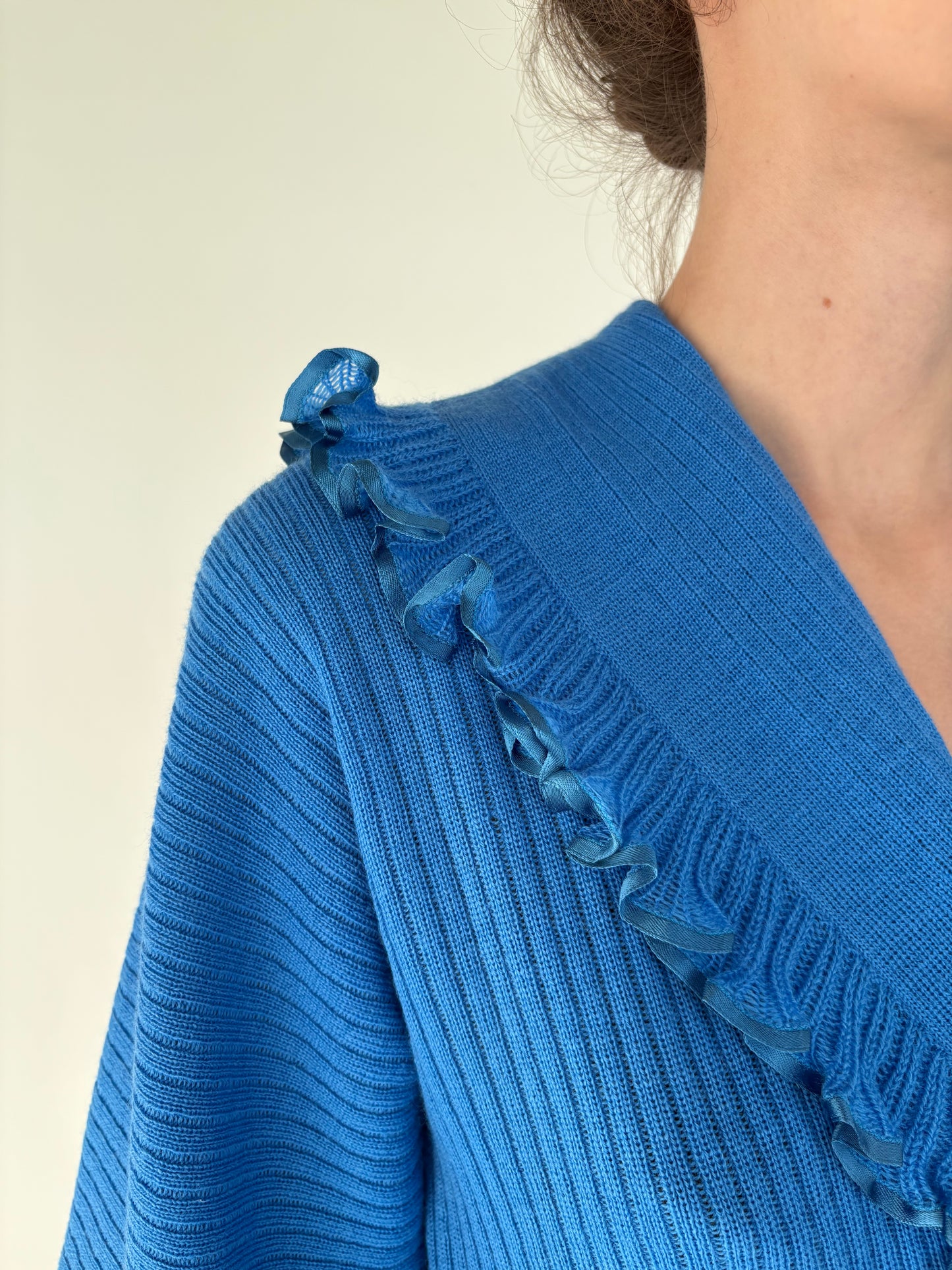 Halat high end italian din lana extrafina ribbed