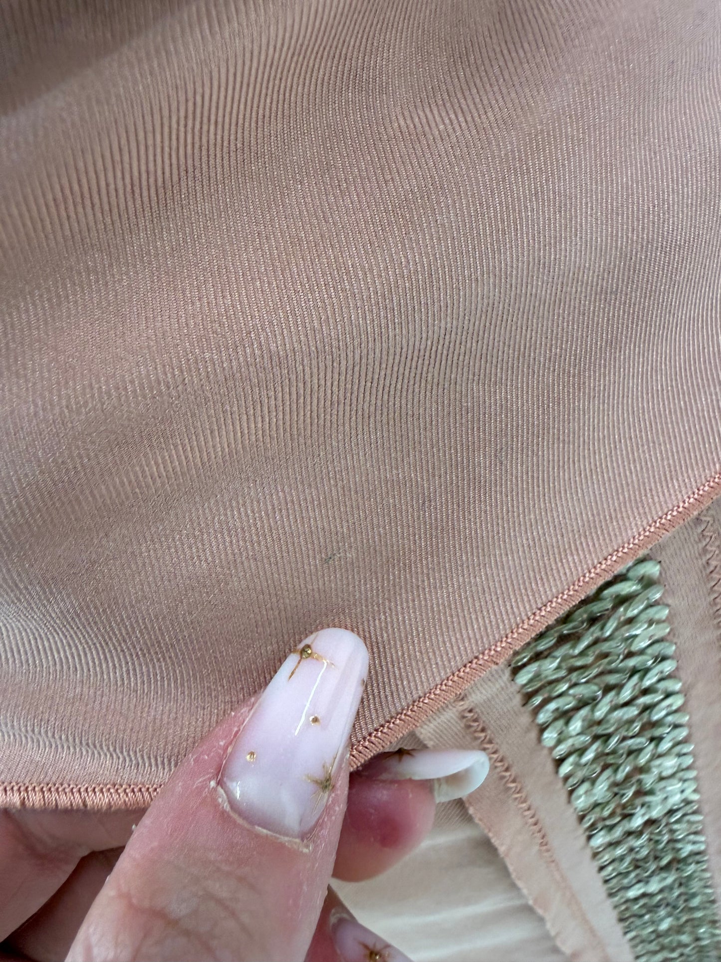Fustă din mătase naturală chesnut pink în croi deosebit super în trend