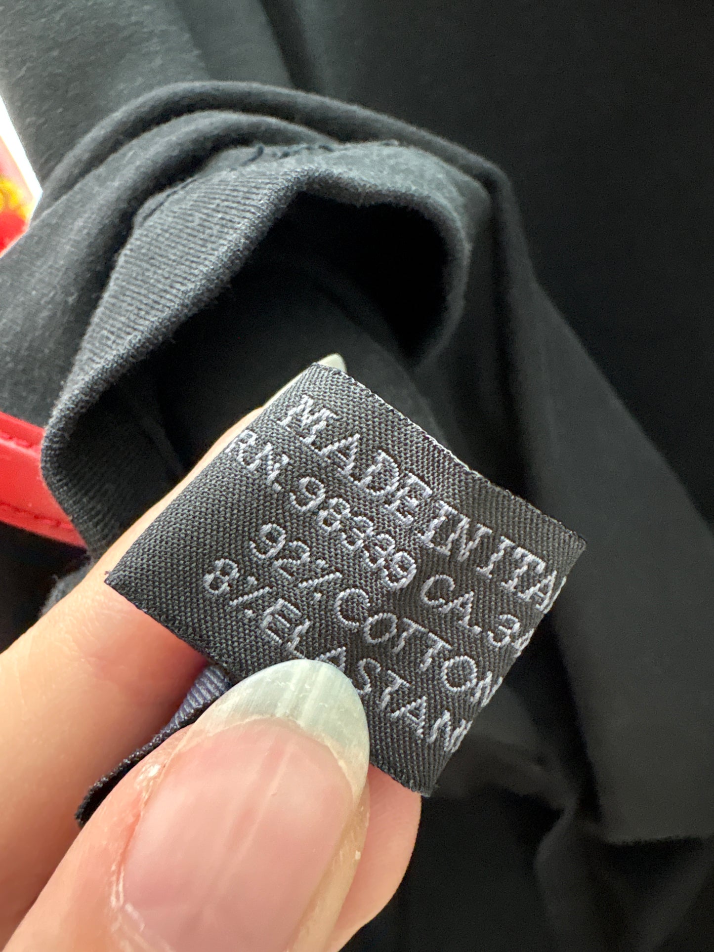 Top negru Prada din bumbac modelator
