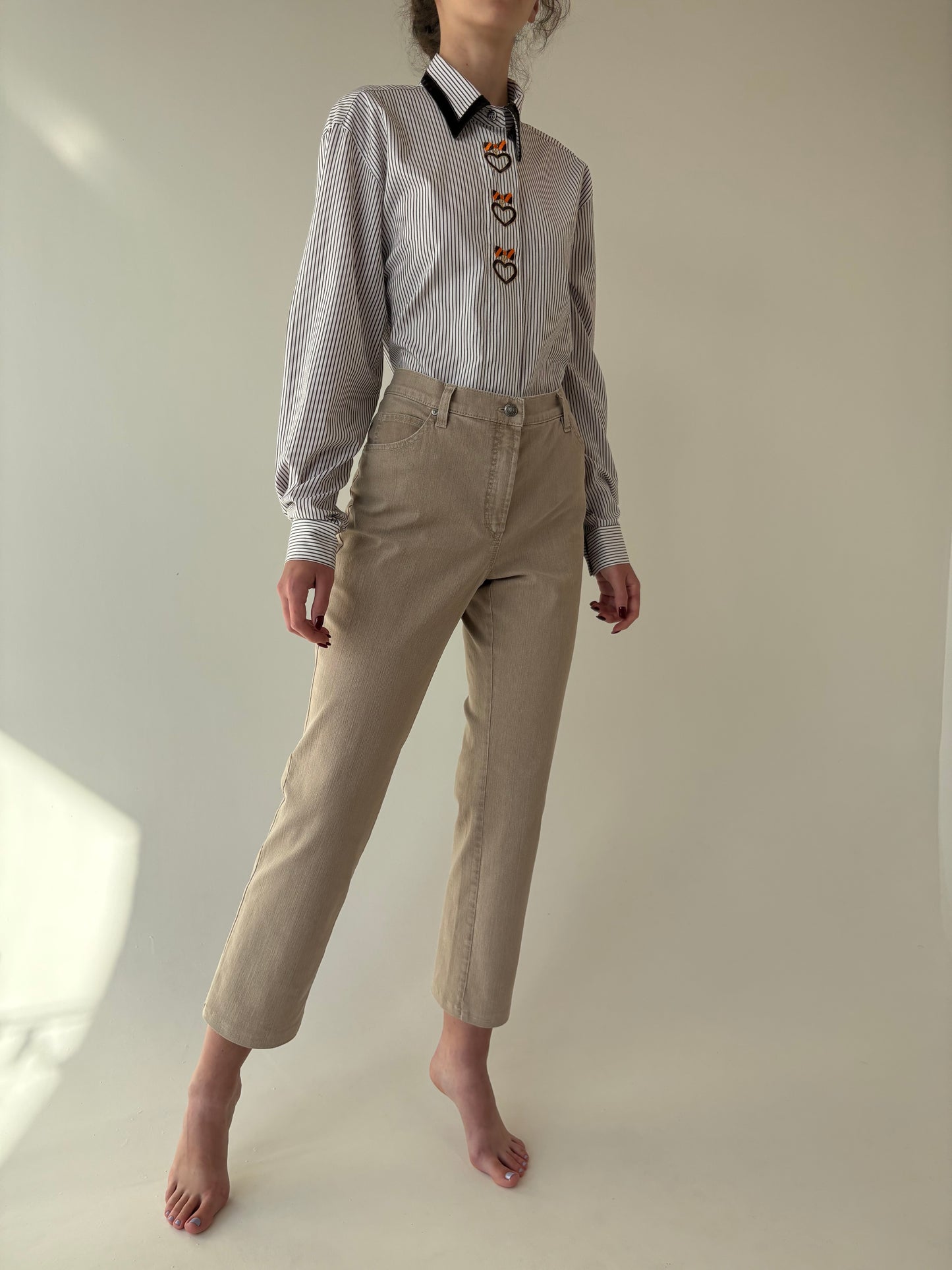Jeans de brand premium camel ultra confort modelatori