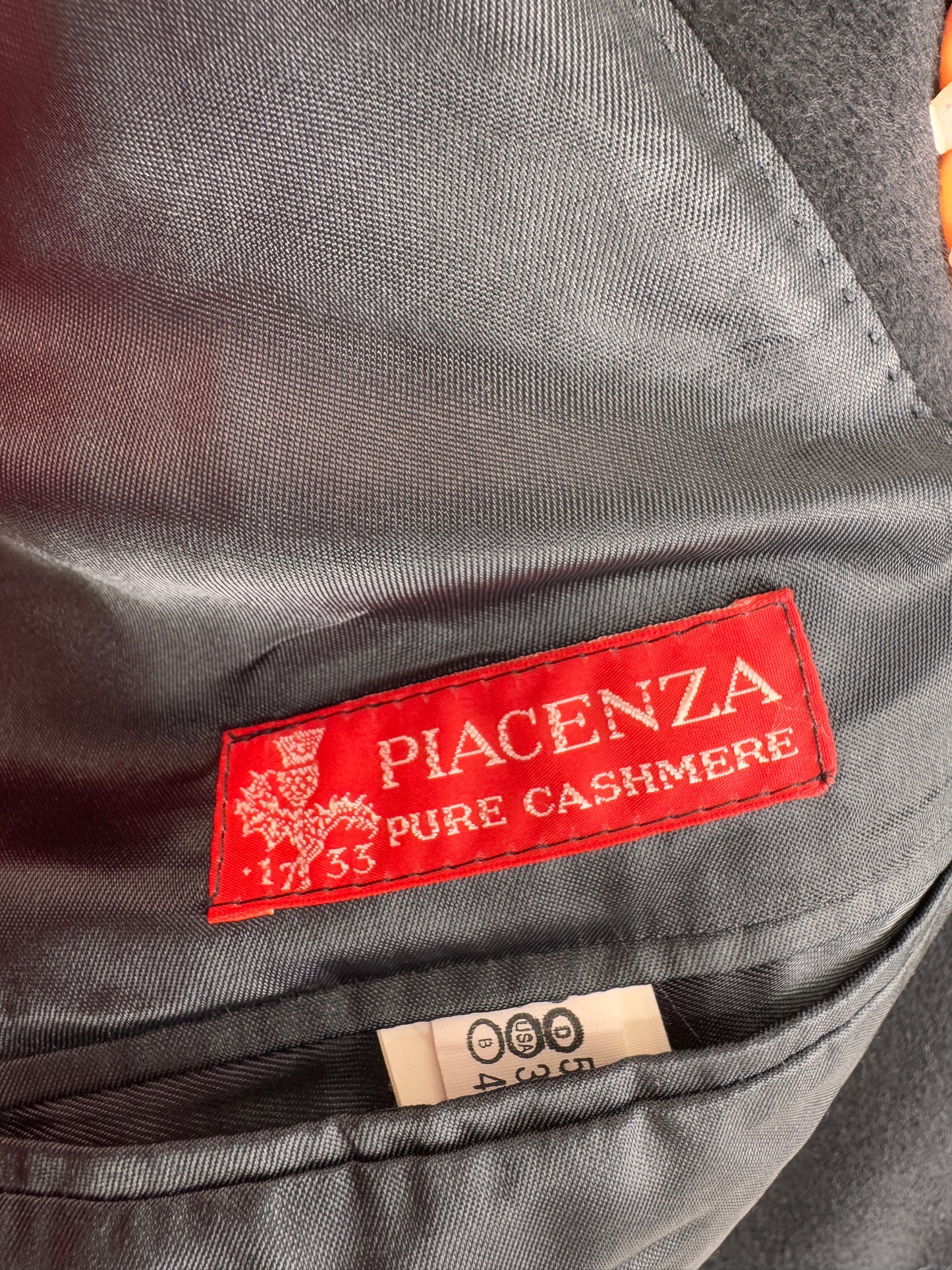 Sacou din stofă luxury plină de cașmir 100% Piacenza