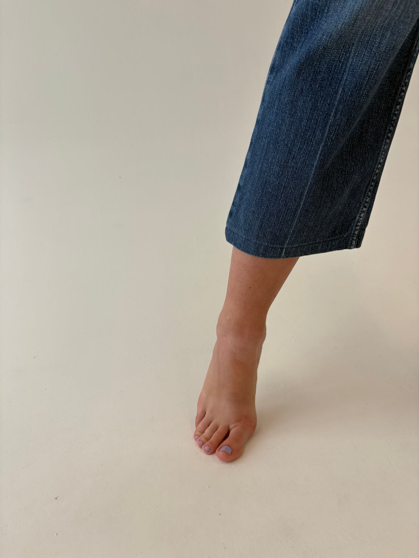 Jeans Levi’s straight leg petite model ‘Eve’ clasic wash