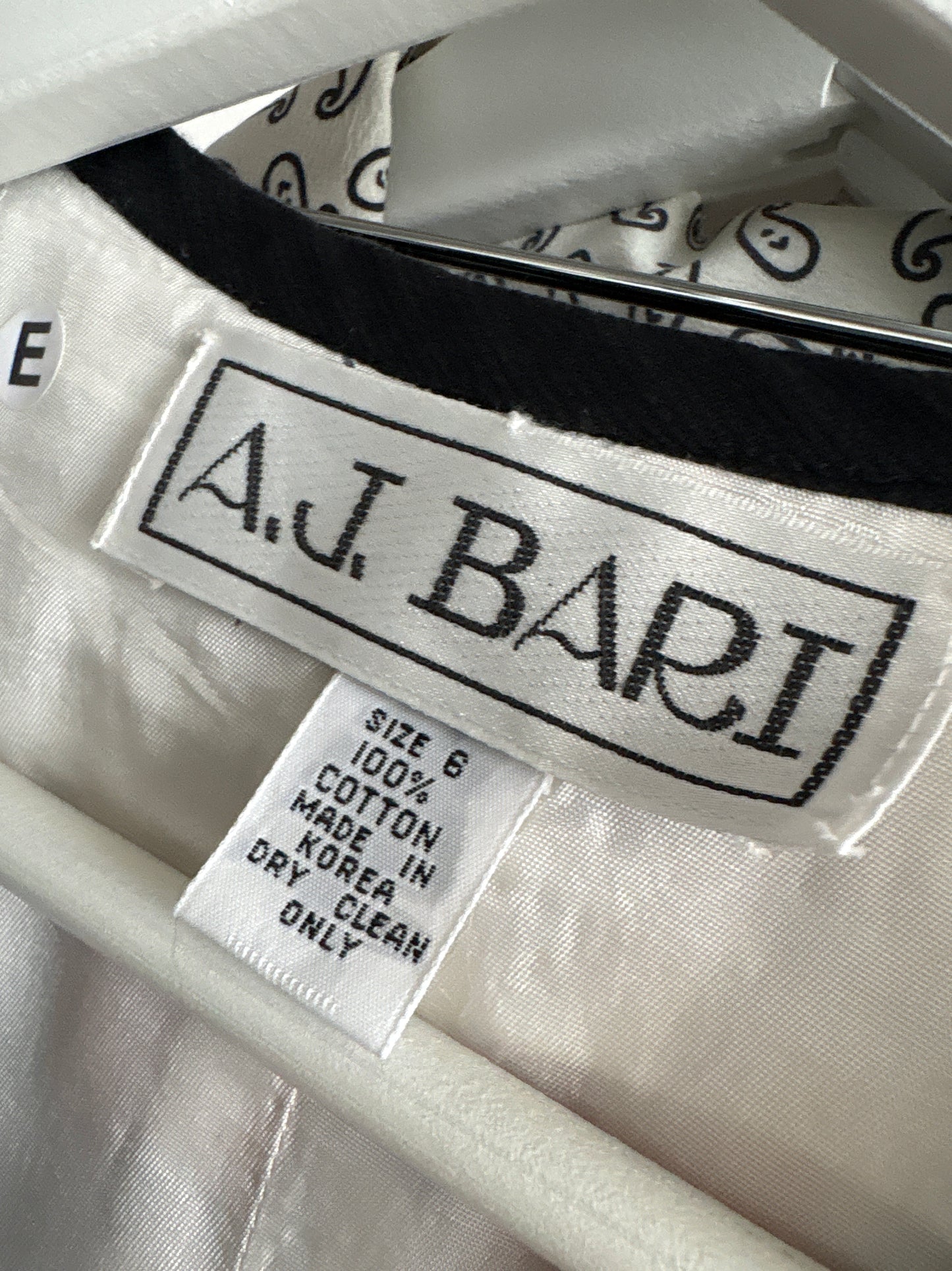 Sacou / corsaj vintage italian ultra cambrat ‘Bar Jacket’ cu peplum și buline