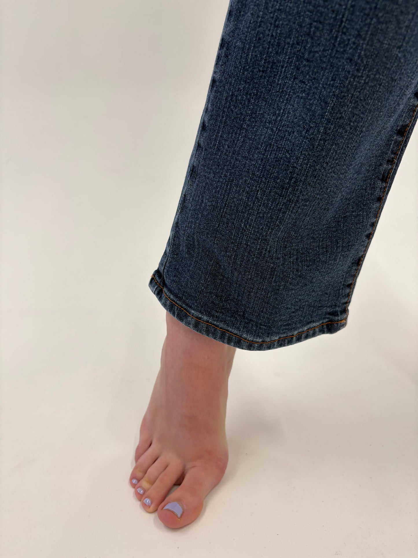 Jeans tall luxury Trussardi classic wash straight leg