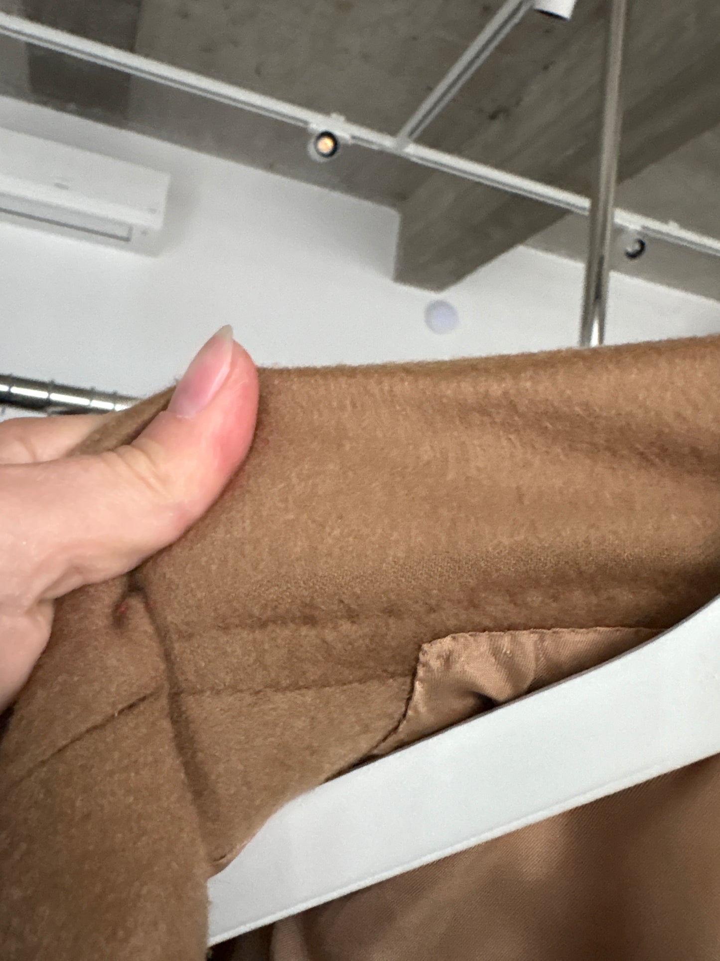 Sacou camel din stofa 100% cașmir utra luxury couture italian