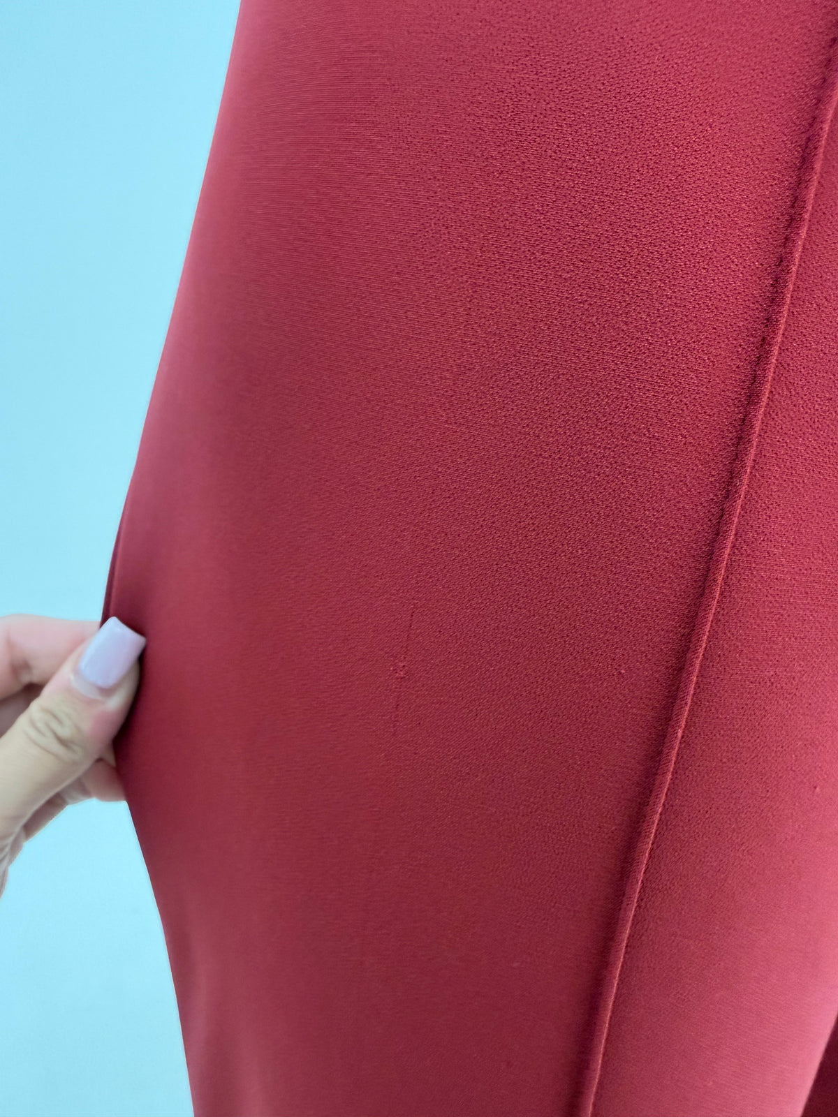 Pantaloni Escada merlot red ultra confort modelatori business