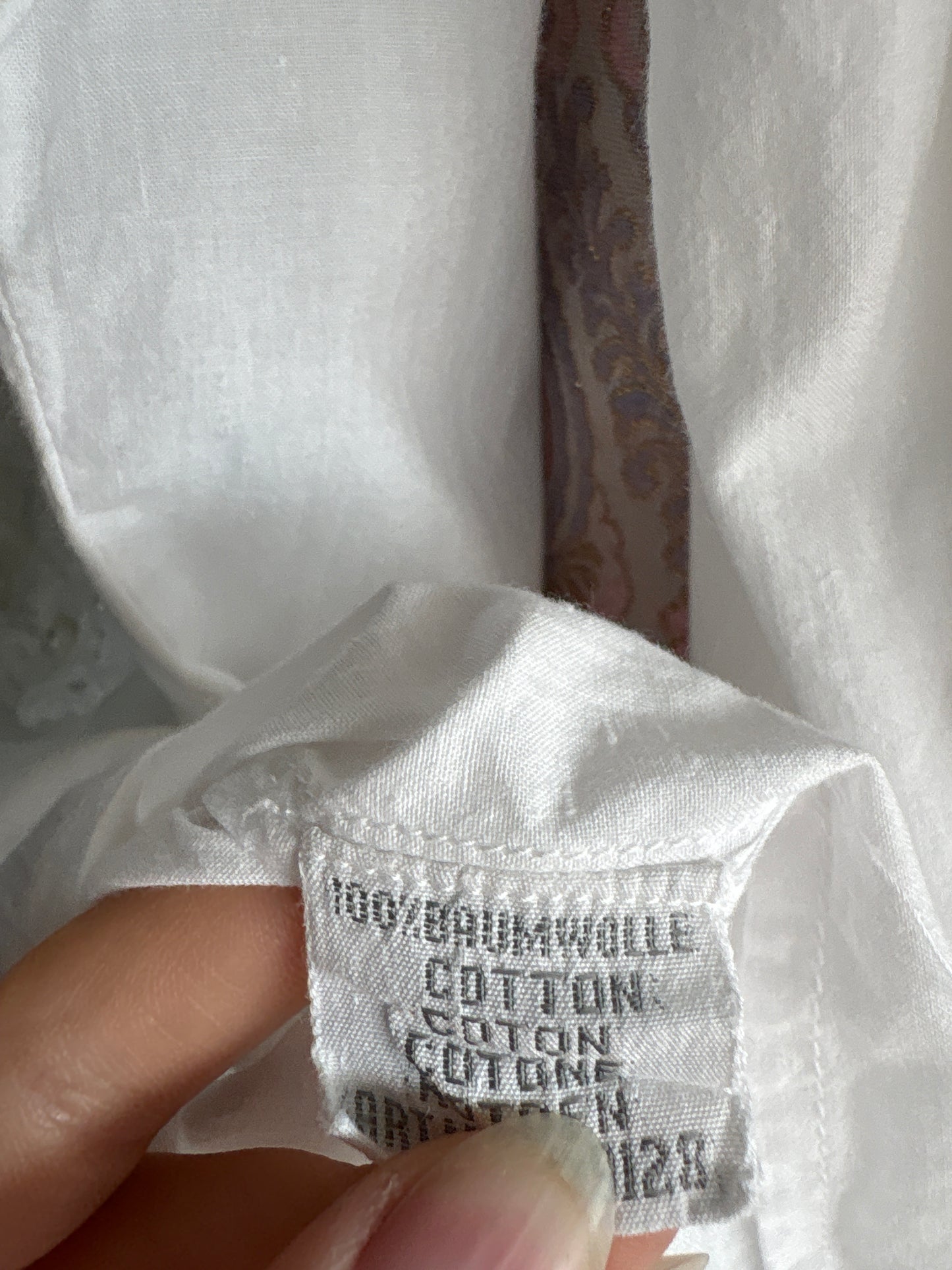 Cămașa vintage bijtuterie cu lucrătură manuală și aplicații din perle