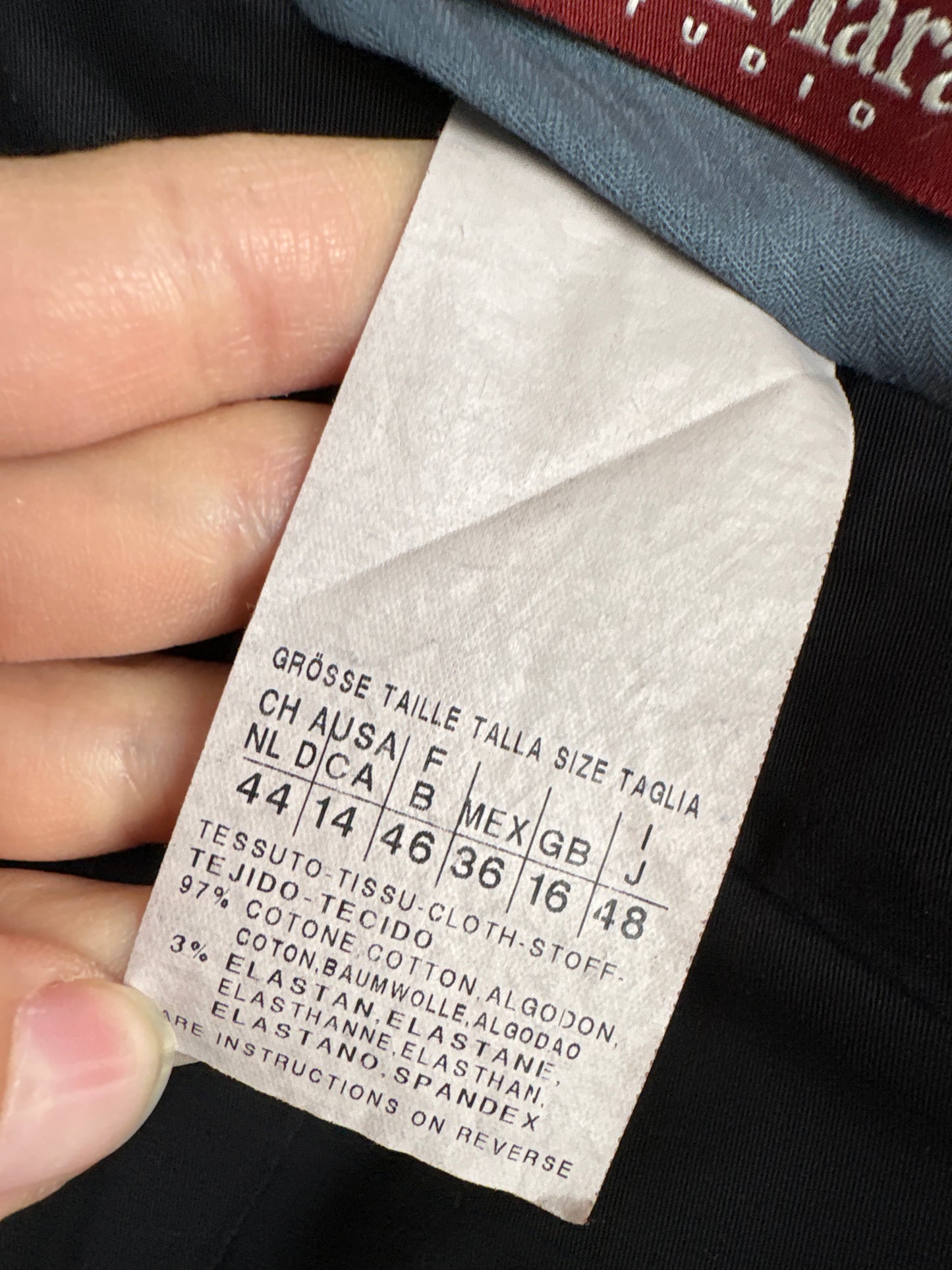 Pantaloni business tall Max Mara negri în croi clasic ultra confort
