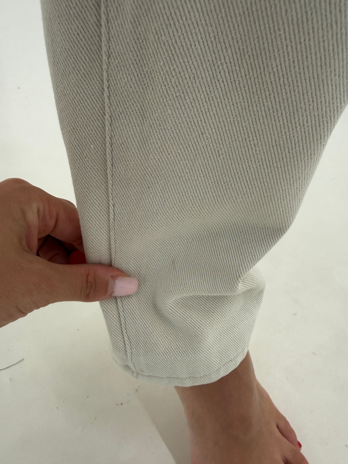 Jeans vintage Trussardi tall light camel straight leg din bumbac gros