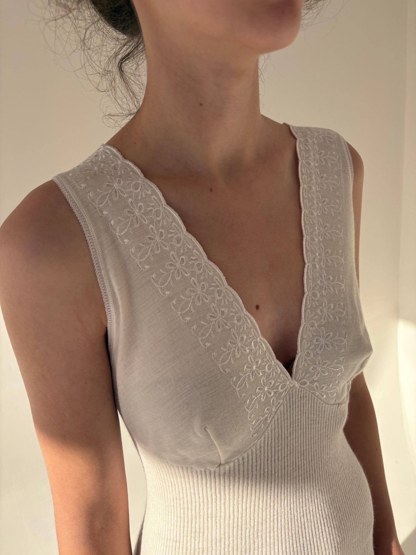 Maieu high end italian cambrat din lana extrafina irestringibila