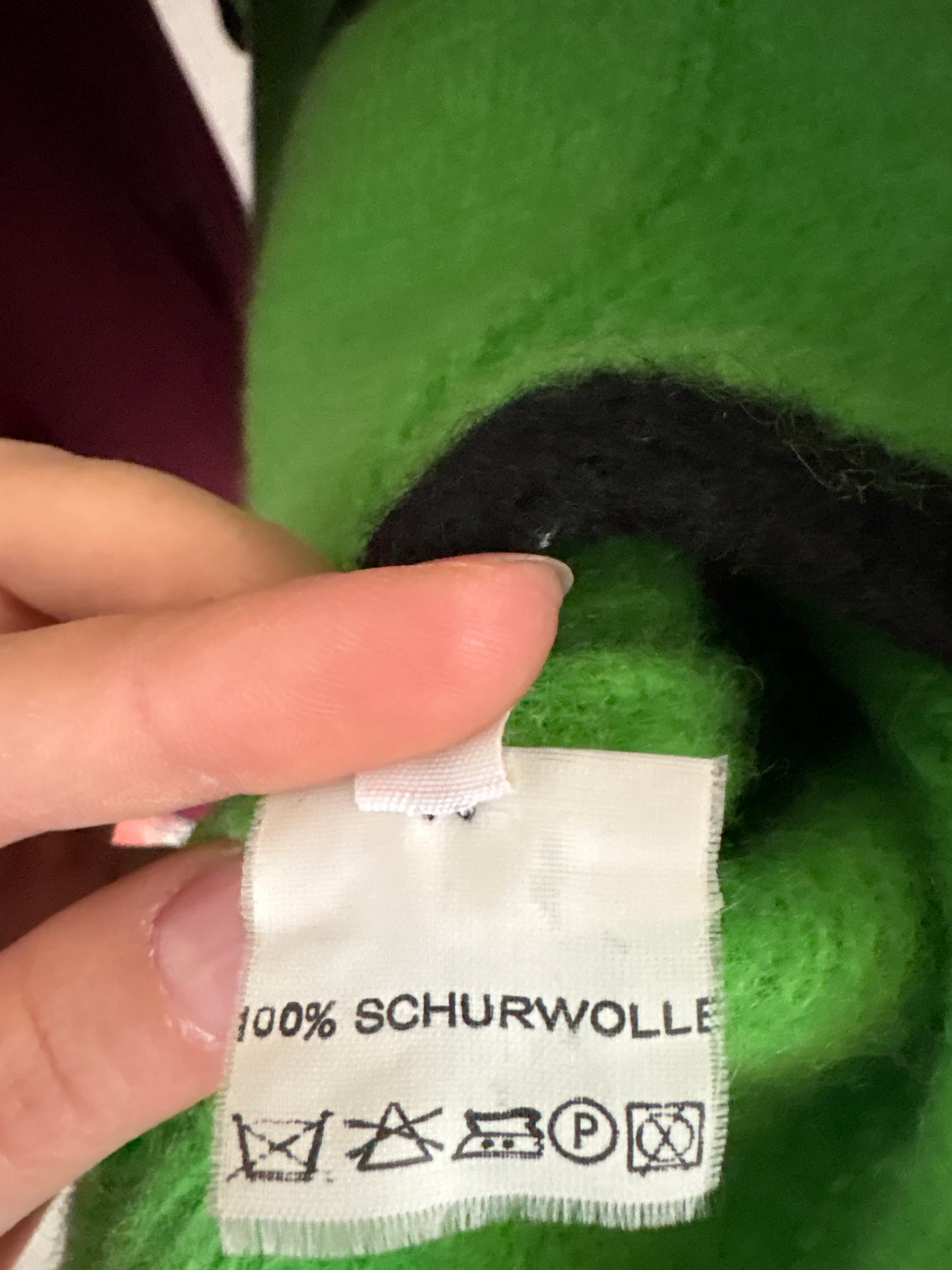 Jacheta din boiled wool gros în Culaore tare și croi minimalist