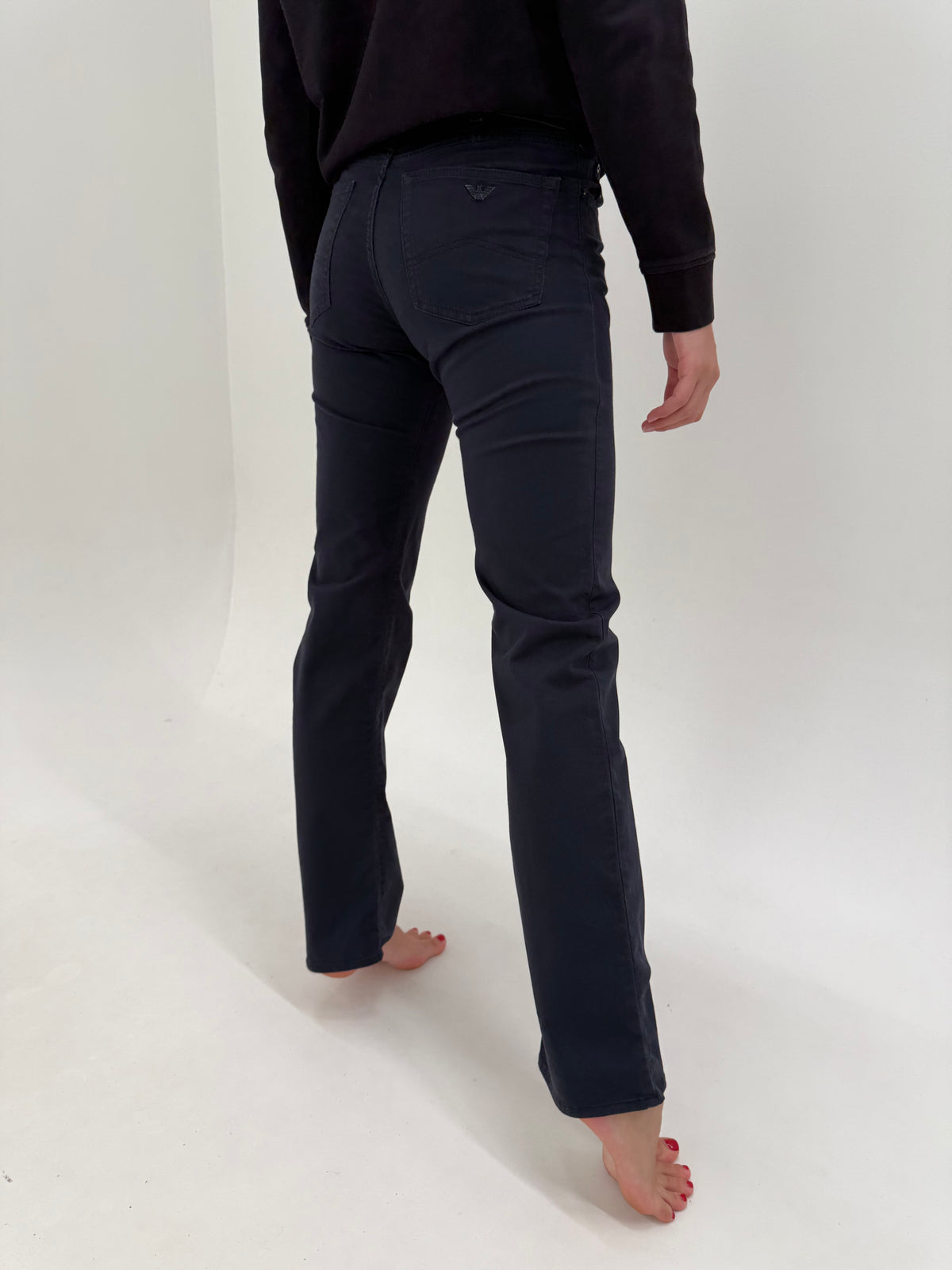 Jeans tall Armani ultra confort modelatori fără efect de prespalare