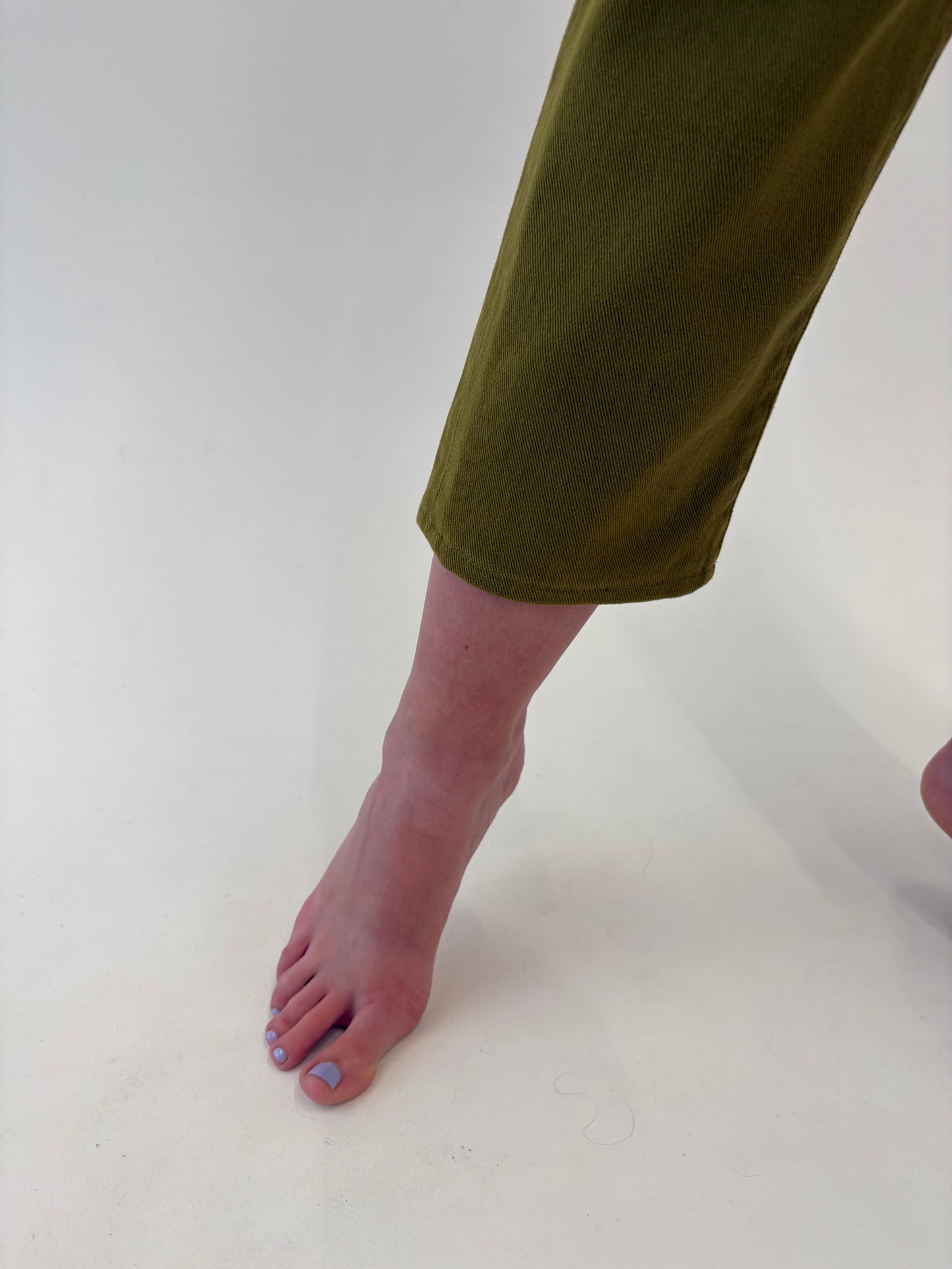 Jeans de brand luxury Jacob Cohen straight leg seaweed green