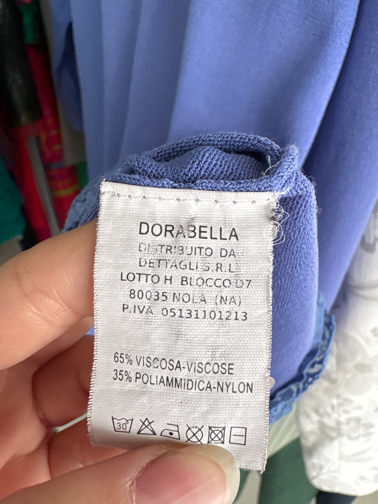 Top lavanda din jerse premium natural