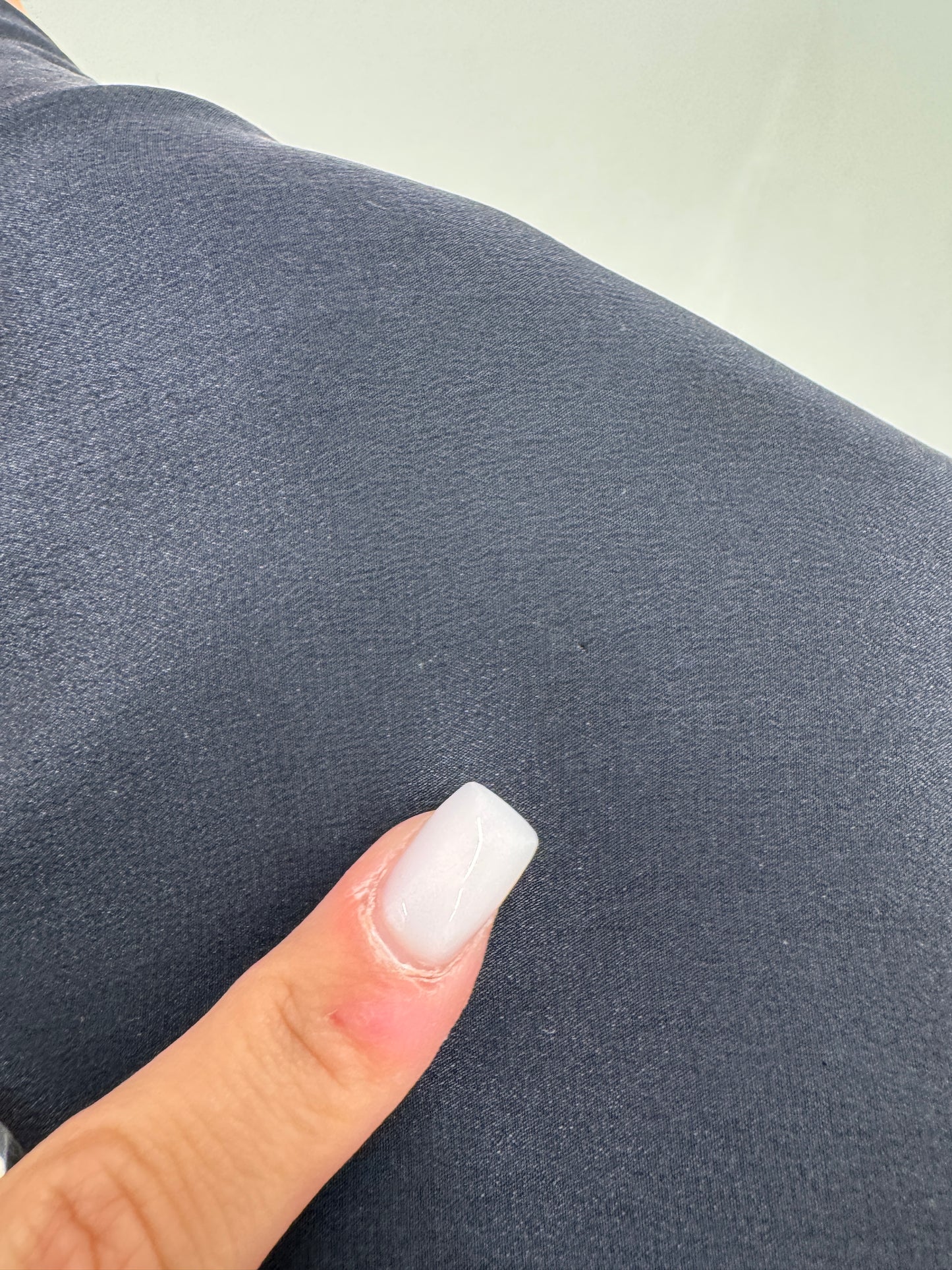 Pantaloni negri tall din mătase naturală cu talie ultra înaltă elastică de la zi la seară