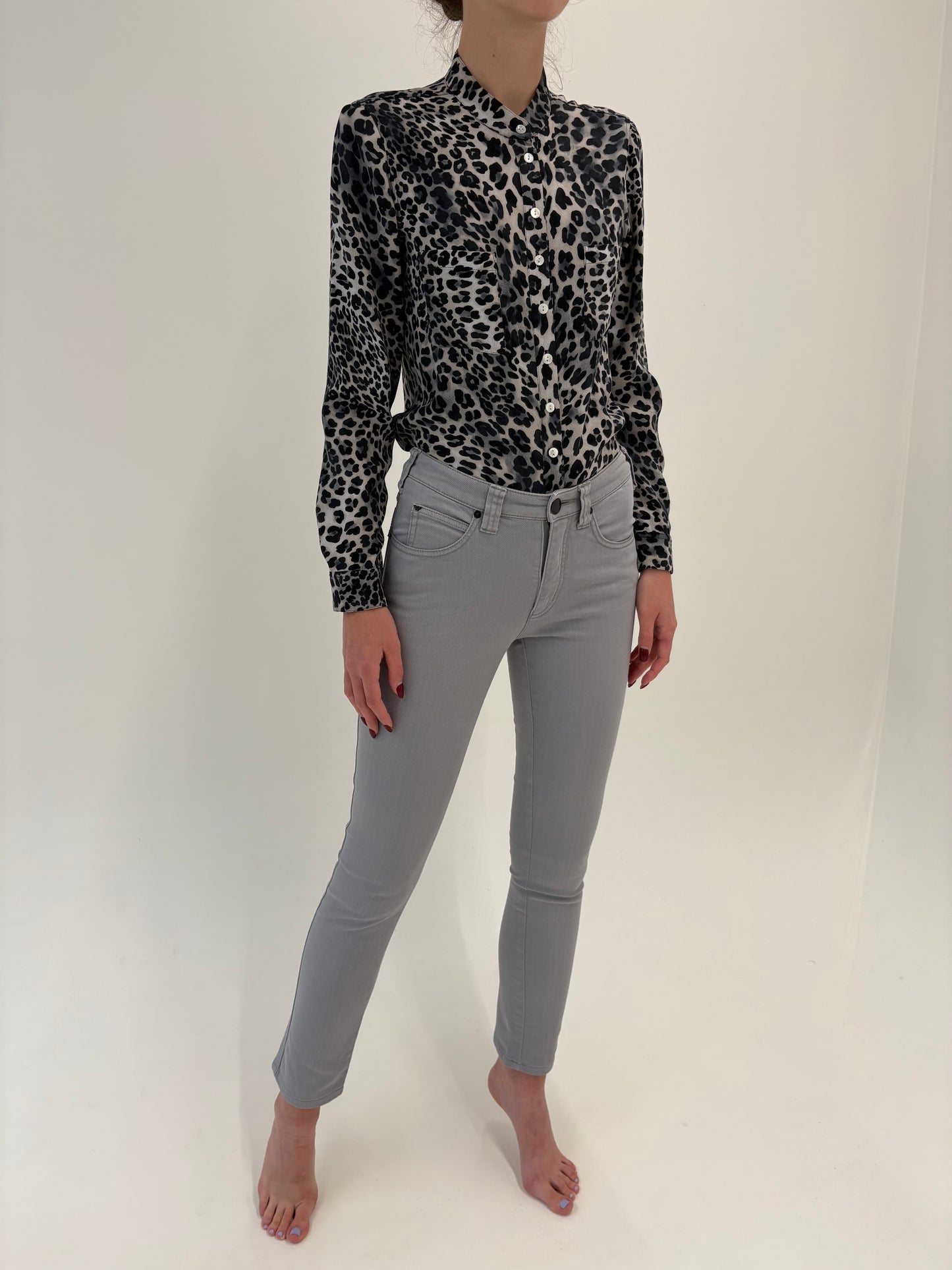 Jeans Armani warm gray modelatori