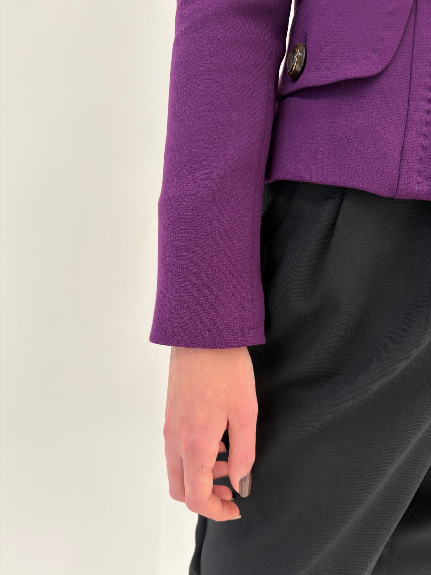 Sacou cambrat Dolce& Gabbana aubergine