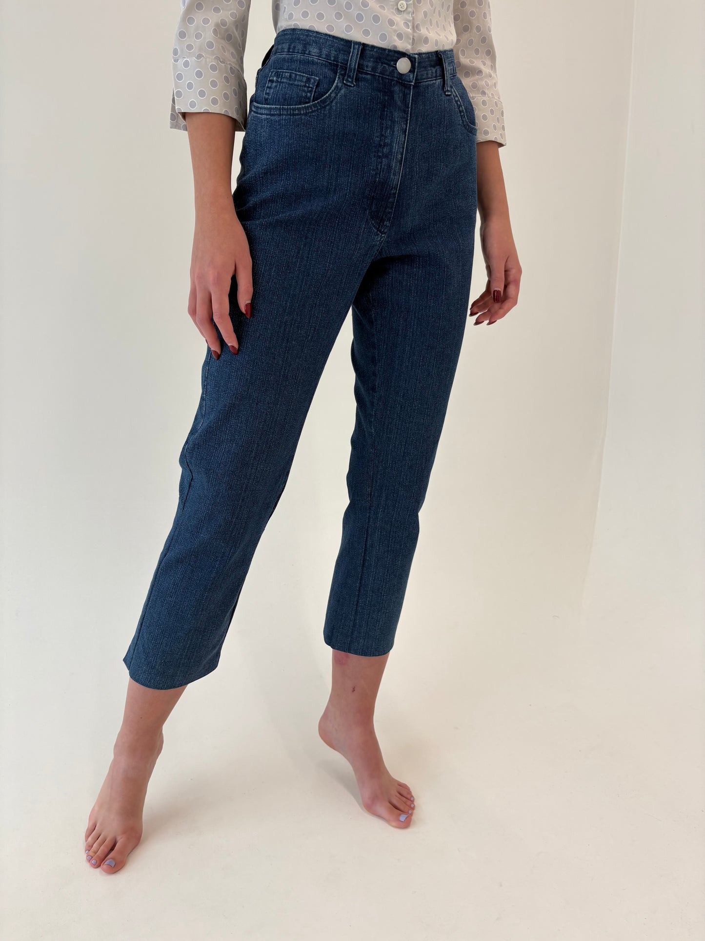 Jeans vintage petite classic wash modelatori