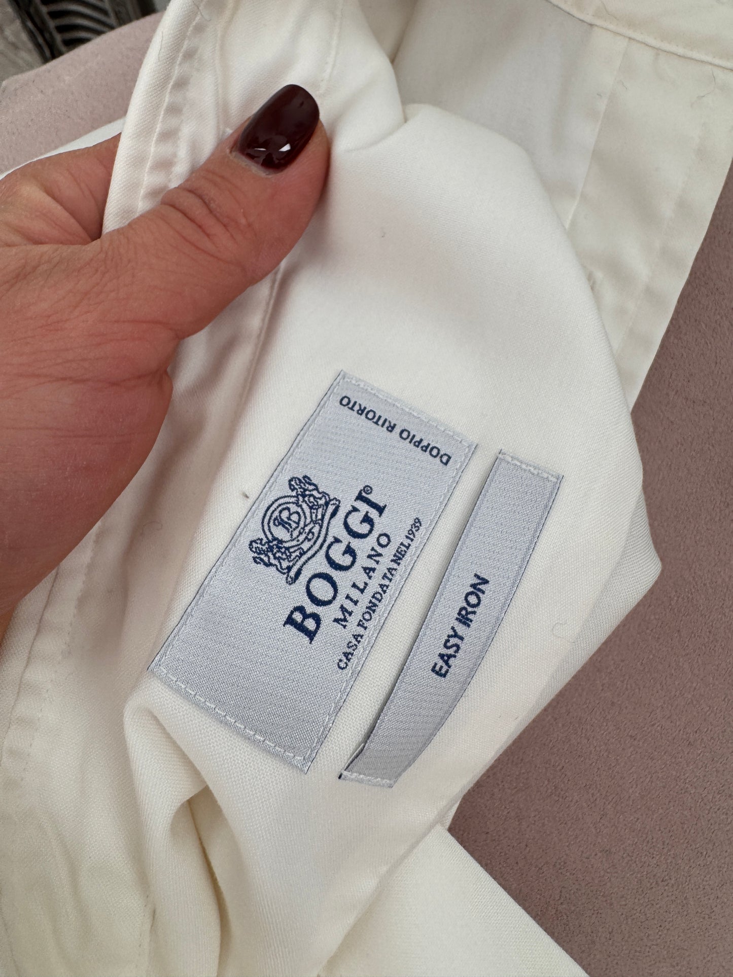 Cămașa premium italiană din poplin de bumbac