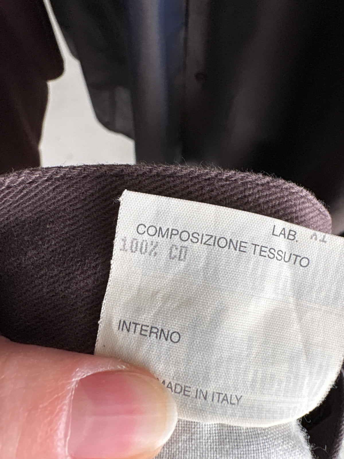 Jeans vintage Rocco Barocco taupe din bumbac gros cu talie ultra înaltă și solduri generoase