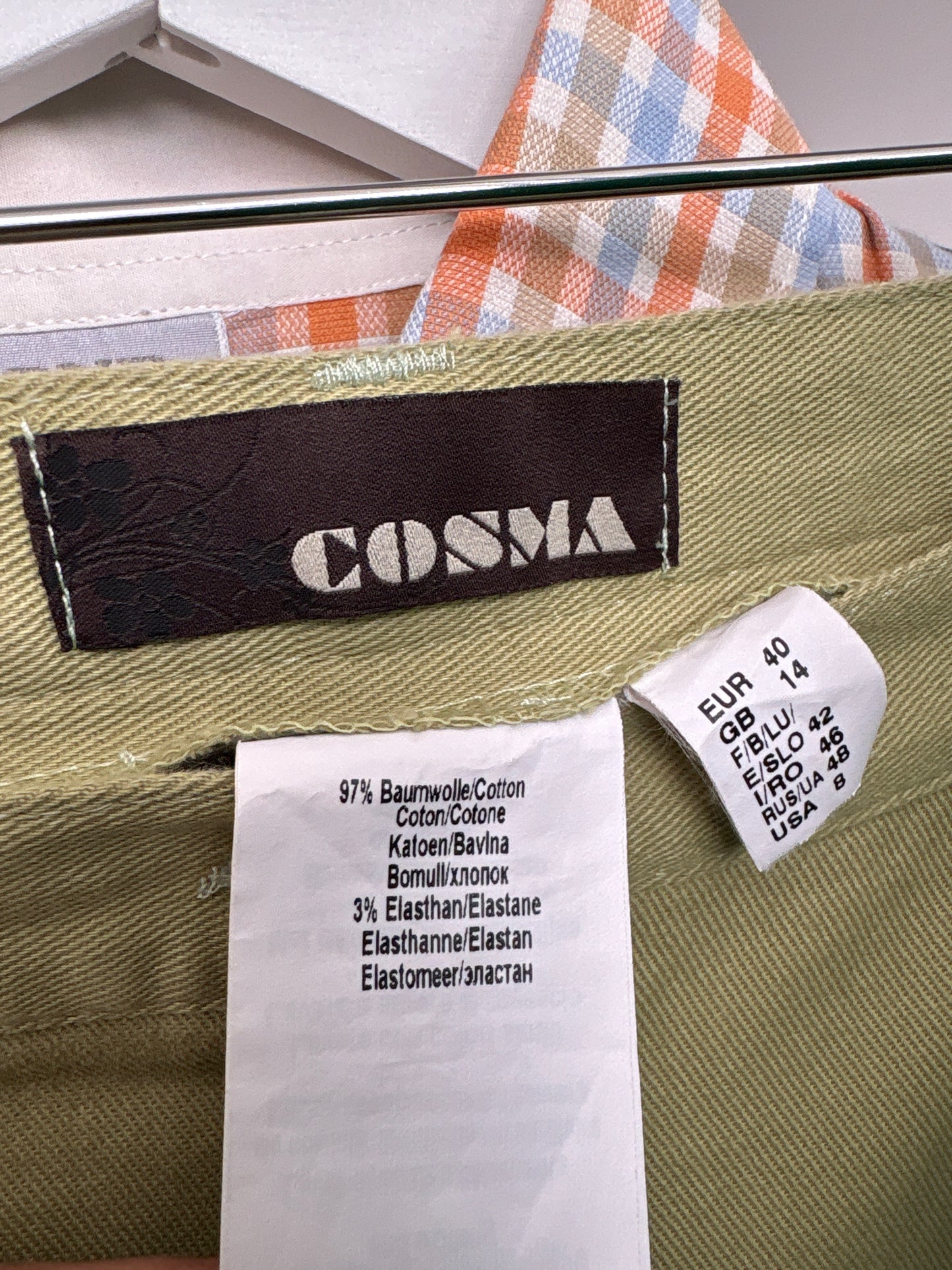 Jeans vintage ultra confort seaweed green modelatori