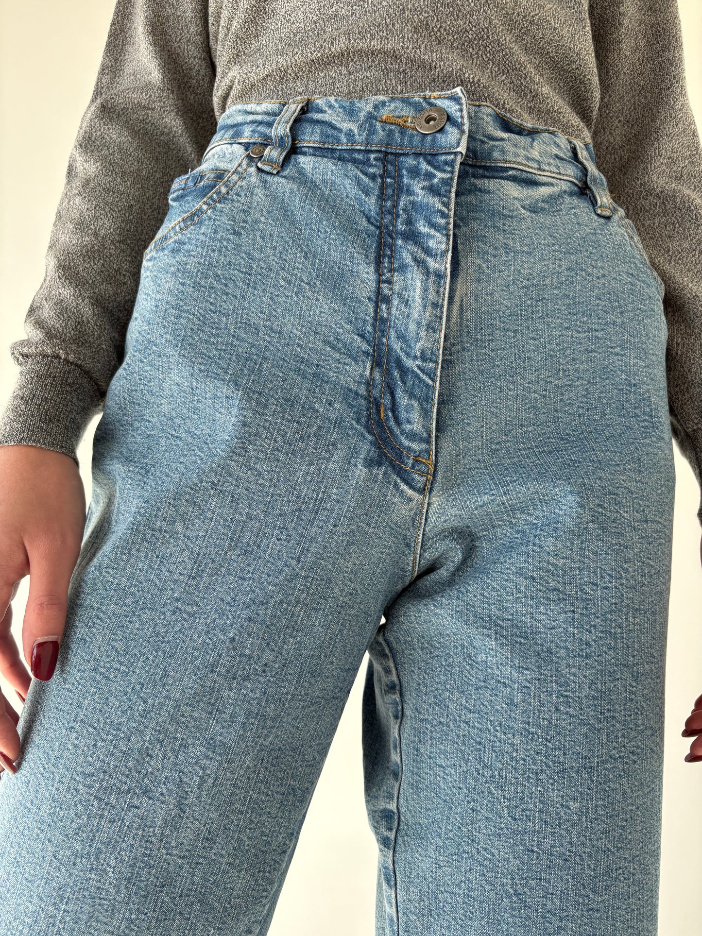 Jeans vintage tall premium modelatori clasic wash