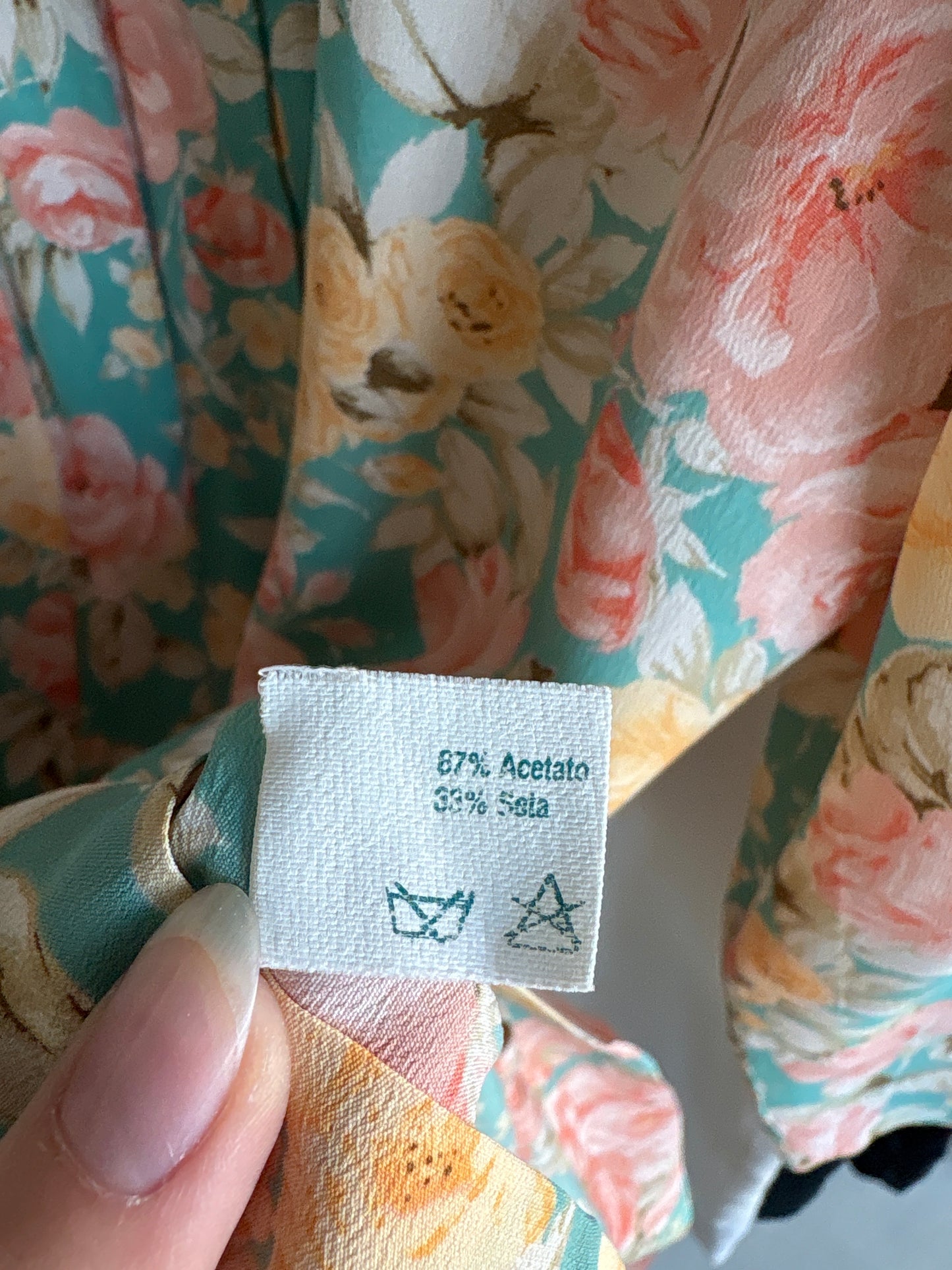 Rochie luxury Luisa Spagnoli din mătase naturala în culori pudrate