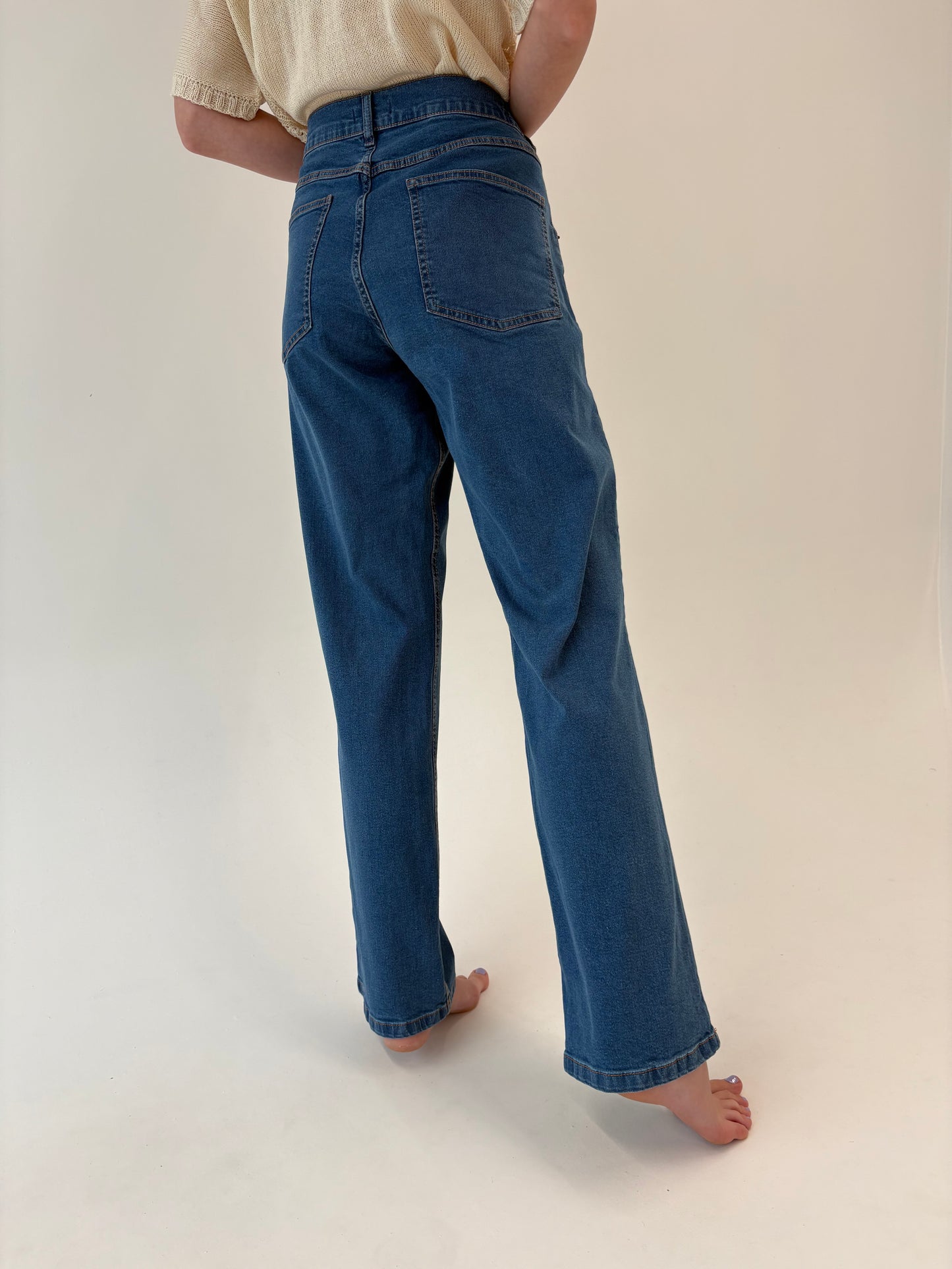 Jeans vintage tall straight leg uitat confort modelatori