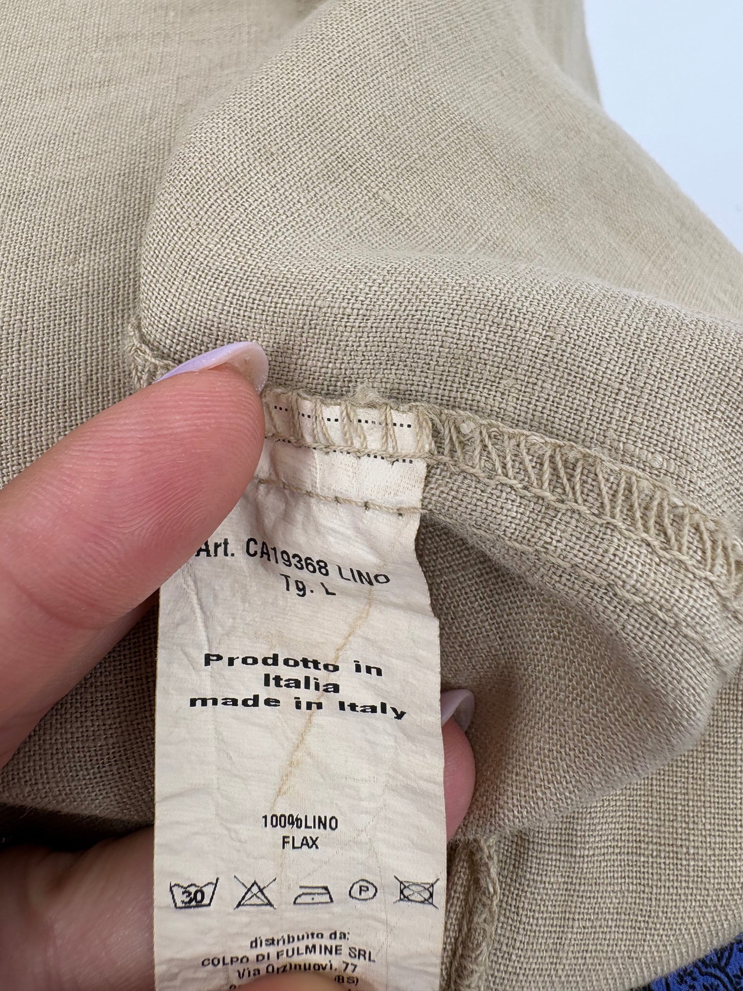 Tunica beige din în premium