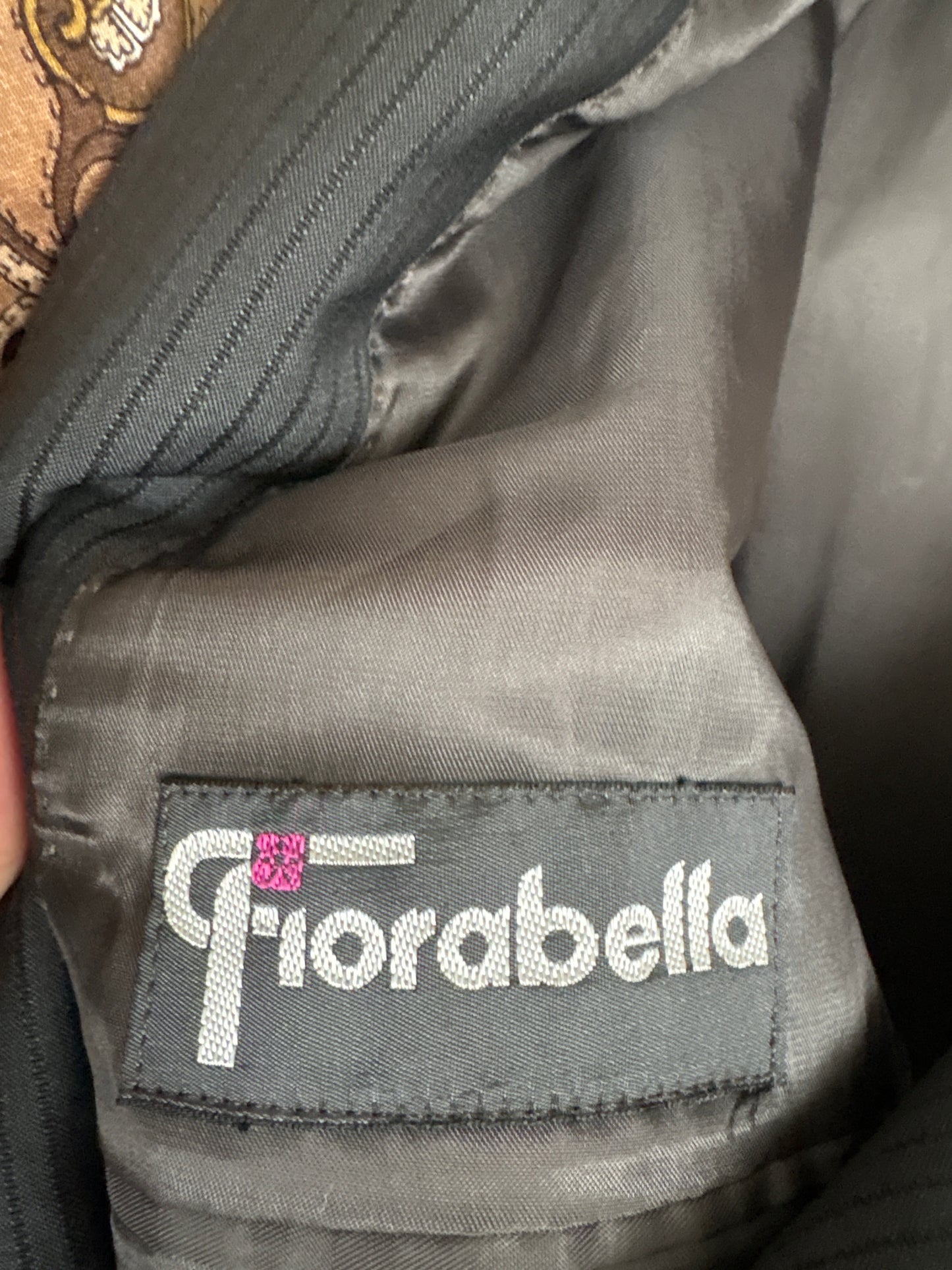 Set sacou și vestă din lana extrafina ușor structurată