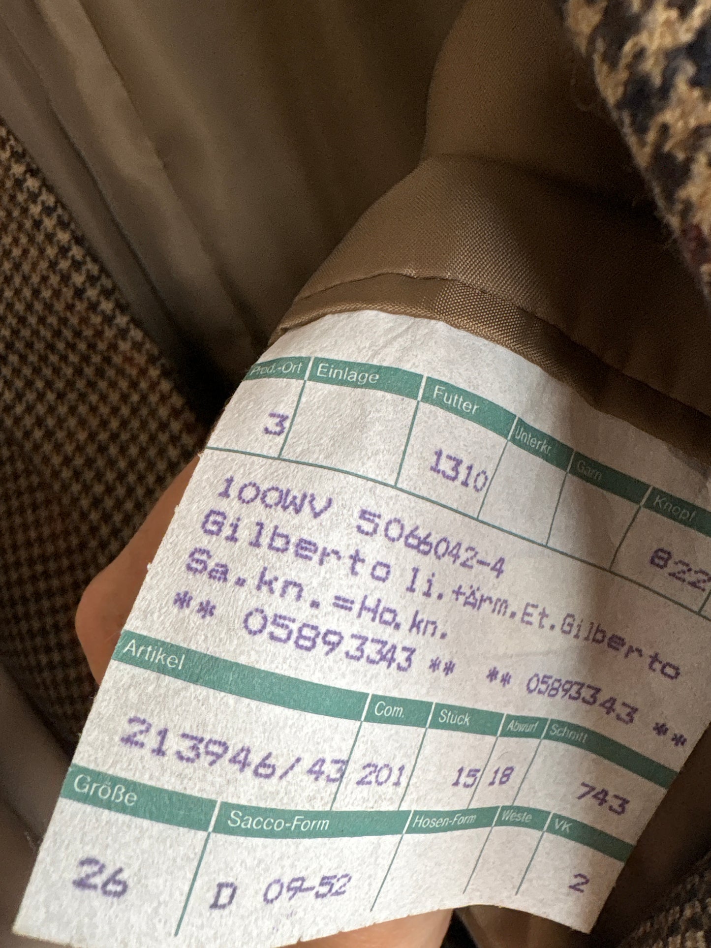 Sacou camel din lana pura virgină certificată mai plină în carouri